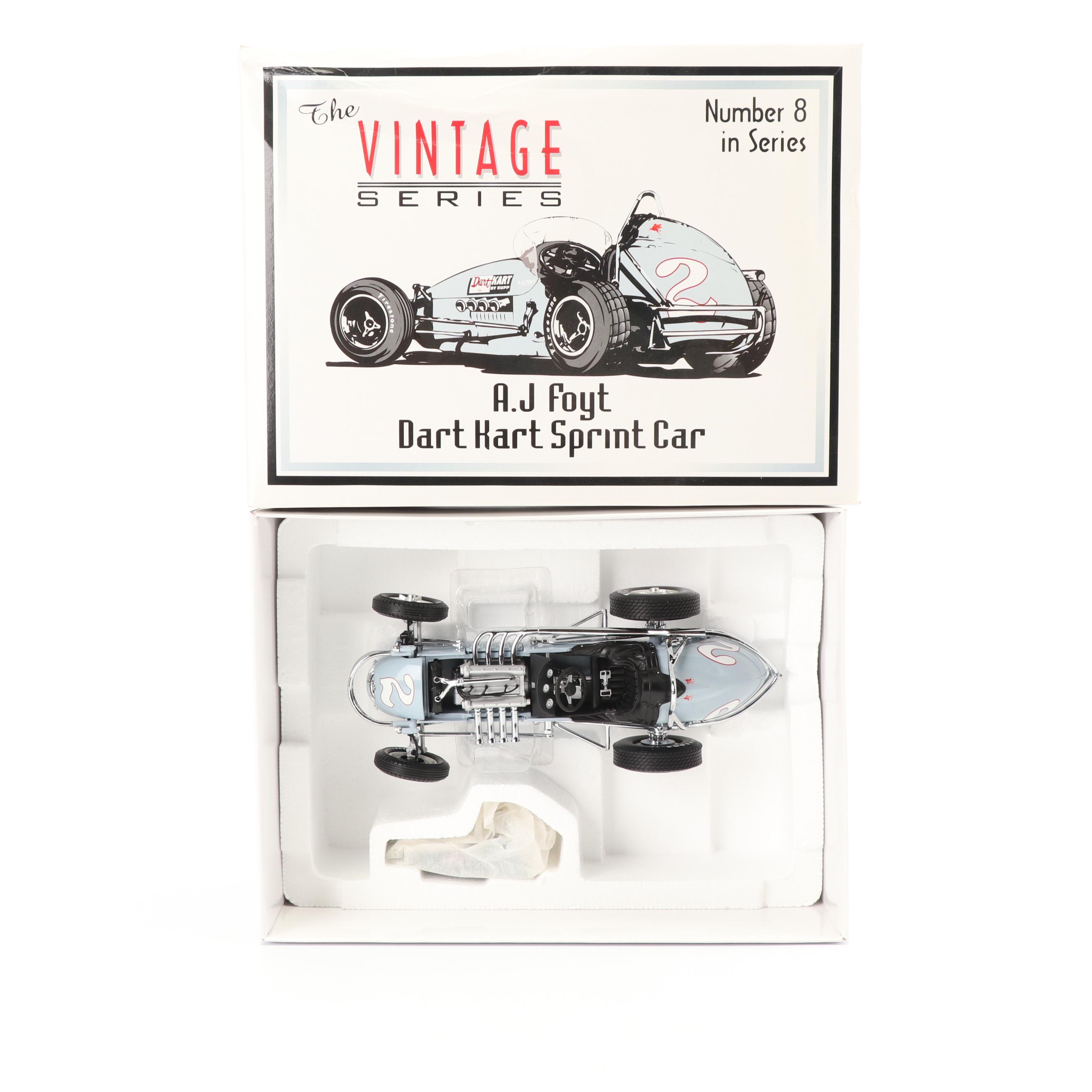 GMP "Vintage Series" A.J Foyt Dart Kart Sprint Car Replica