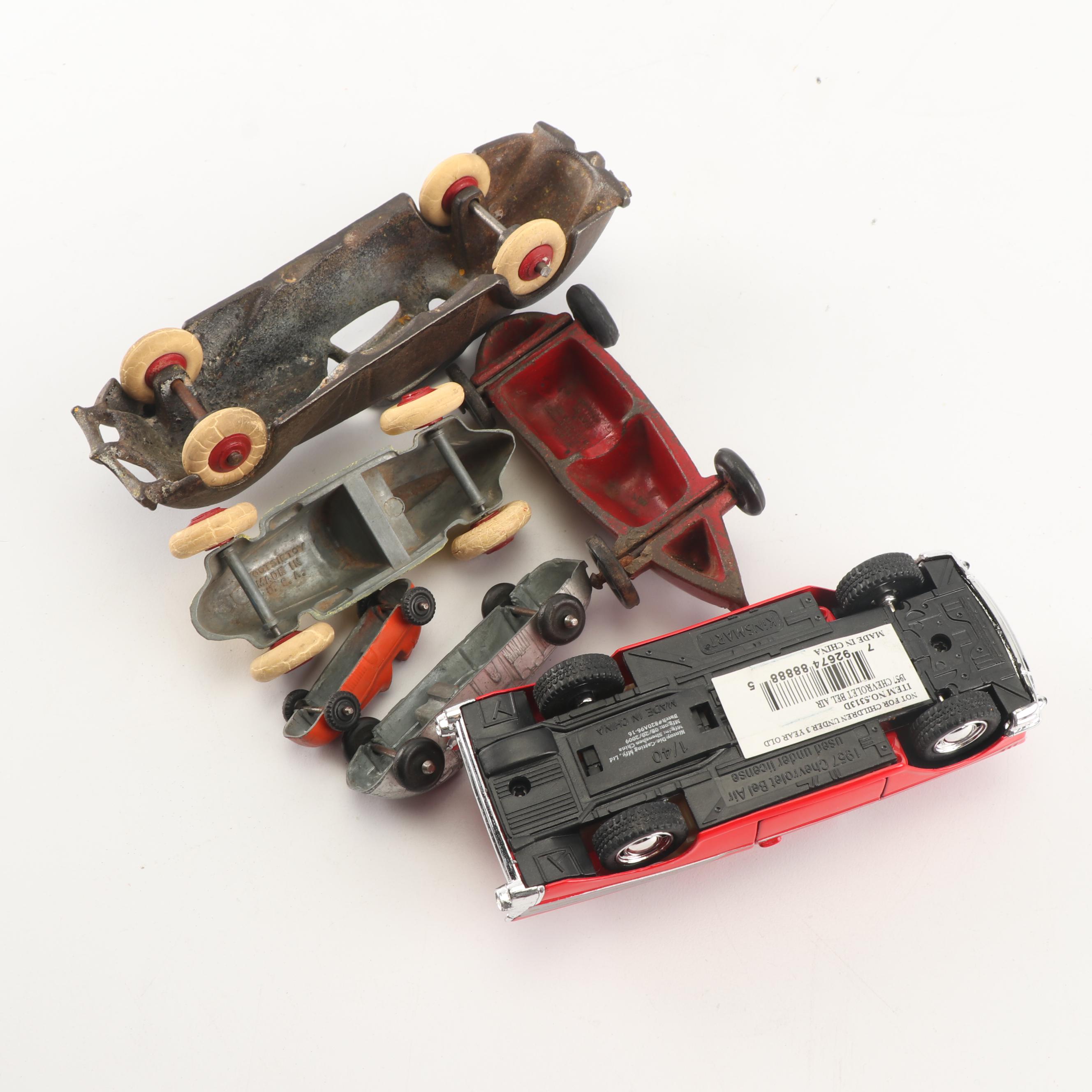 Vintage Tootsietoy, Kinsmart and Midge Die-Cast Cars