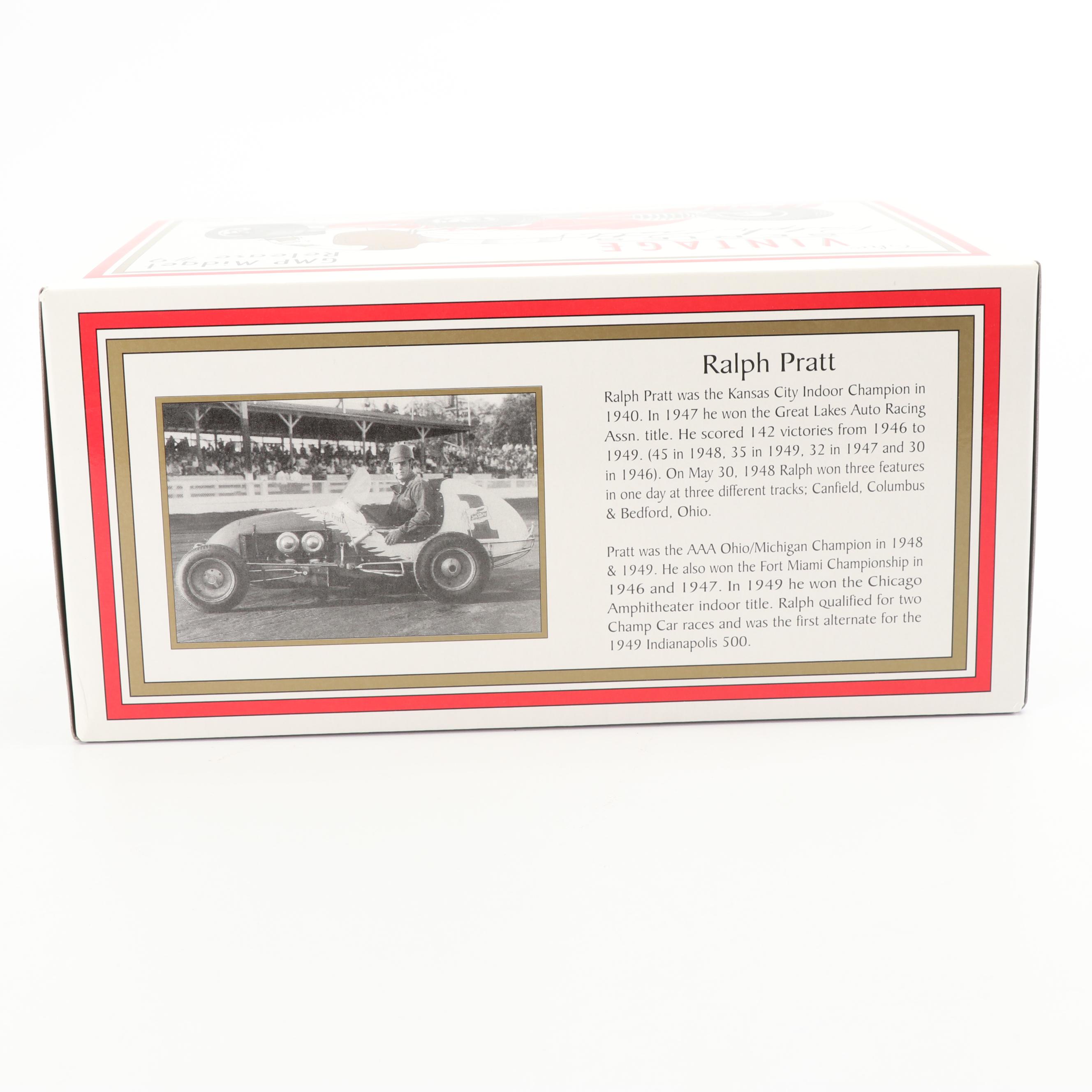 GMP "Vintage Series" Ralph Pratt, Jim White Special Offy Midget Replica