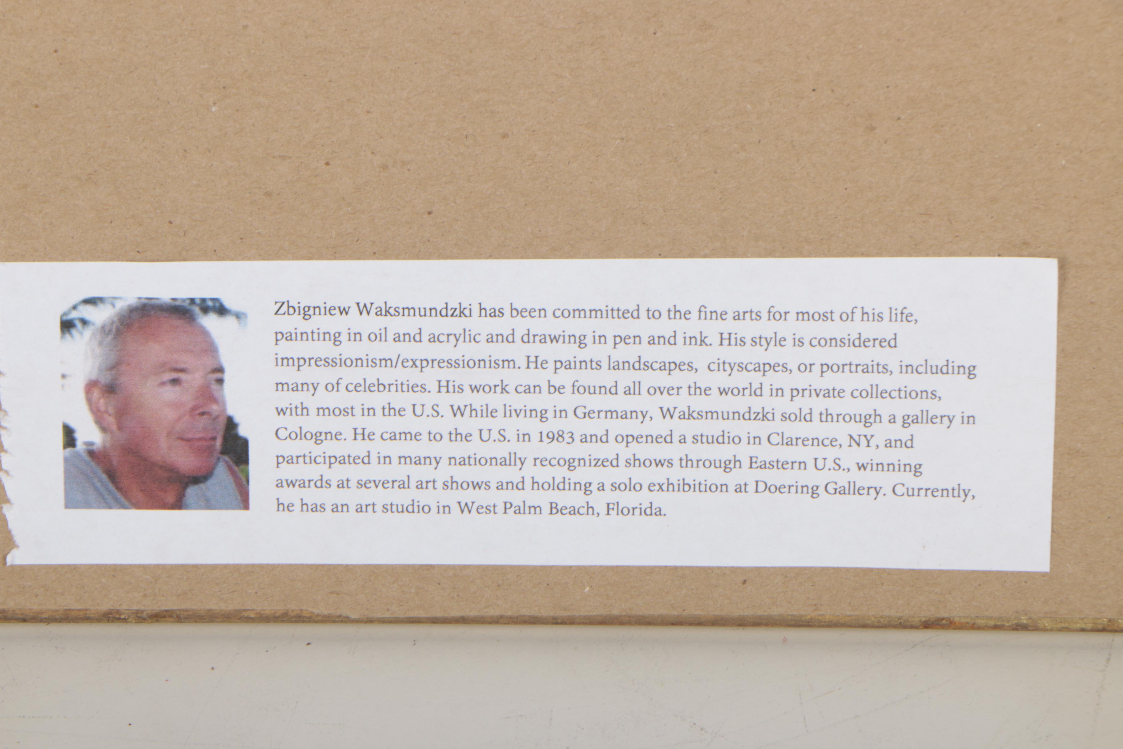 Zbigniew Waksmundzki Landscape Oil Painting