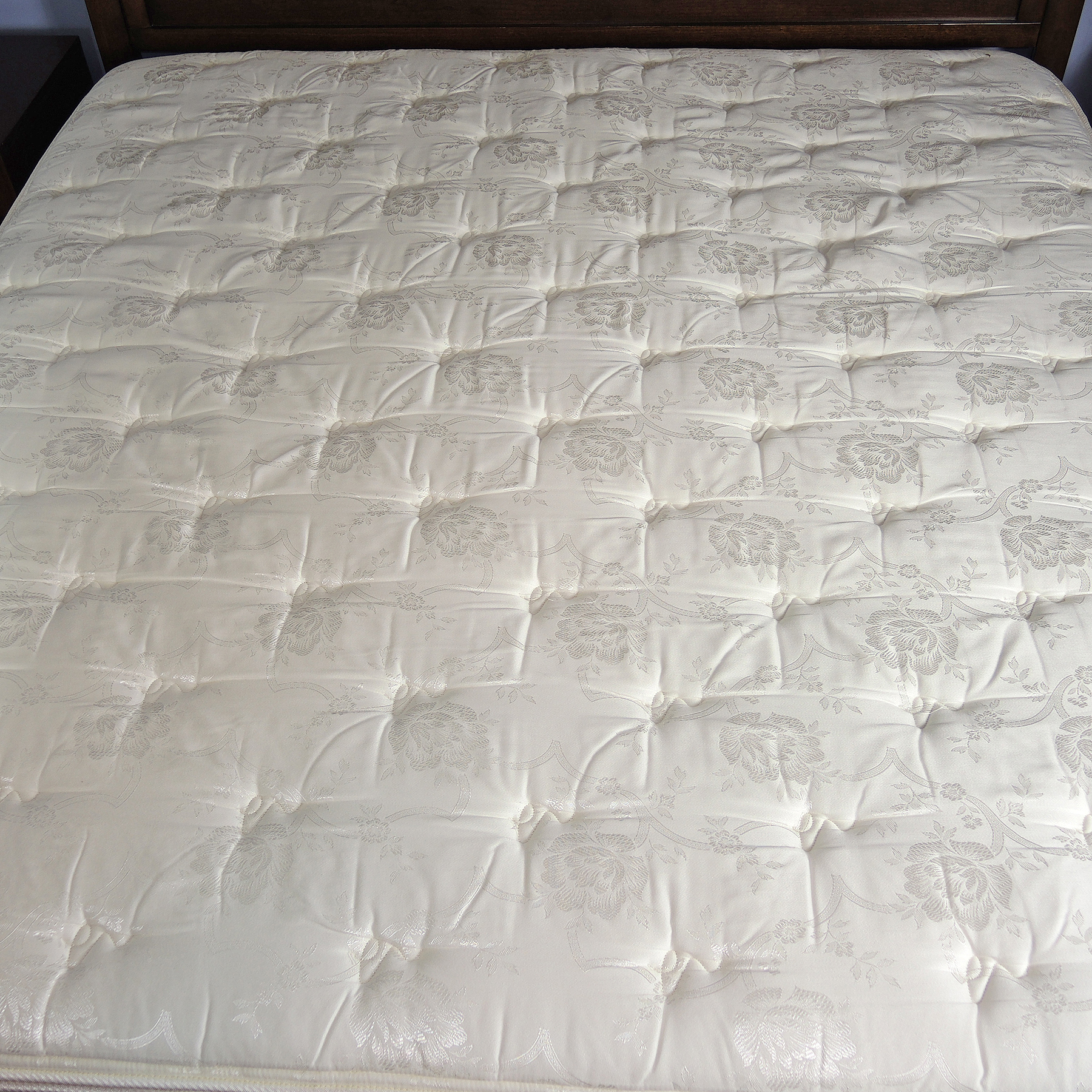 Contemporary King Size Bed Frame and Nightstands by Casana