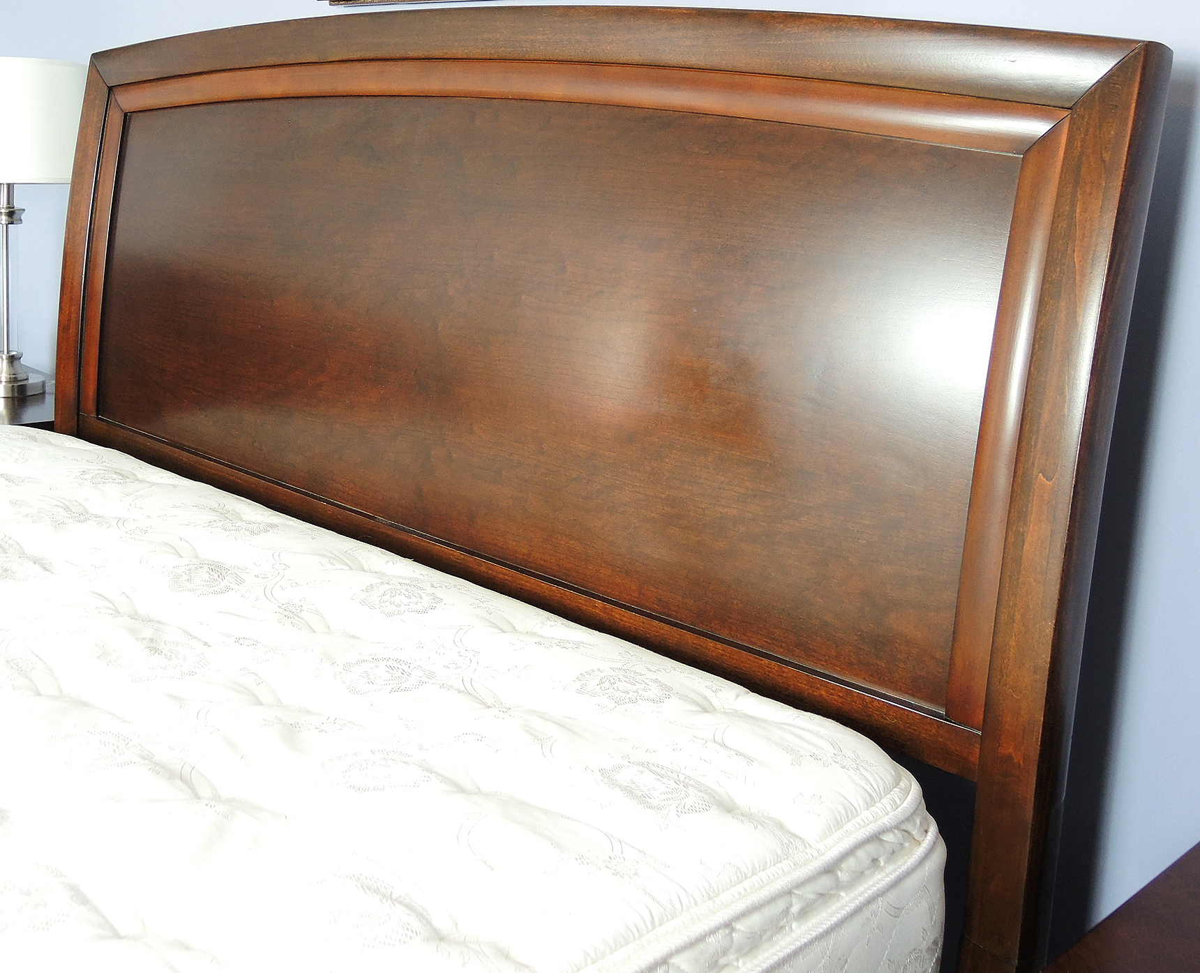 Contemporary King Size Bed Frame and Nightstands by Casana