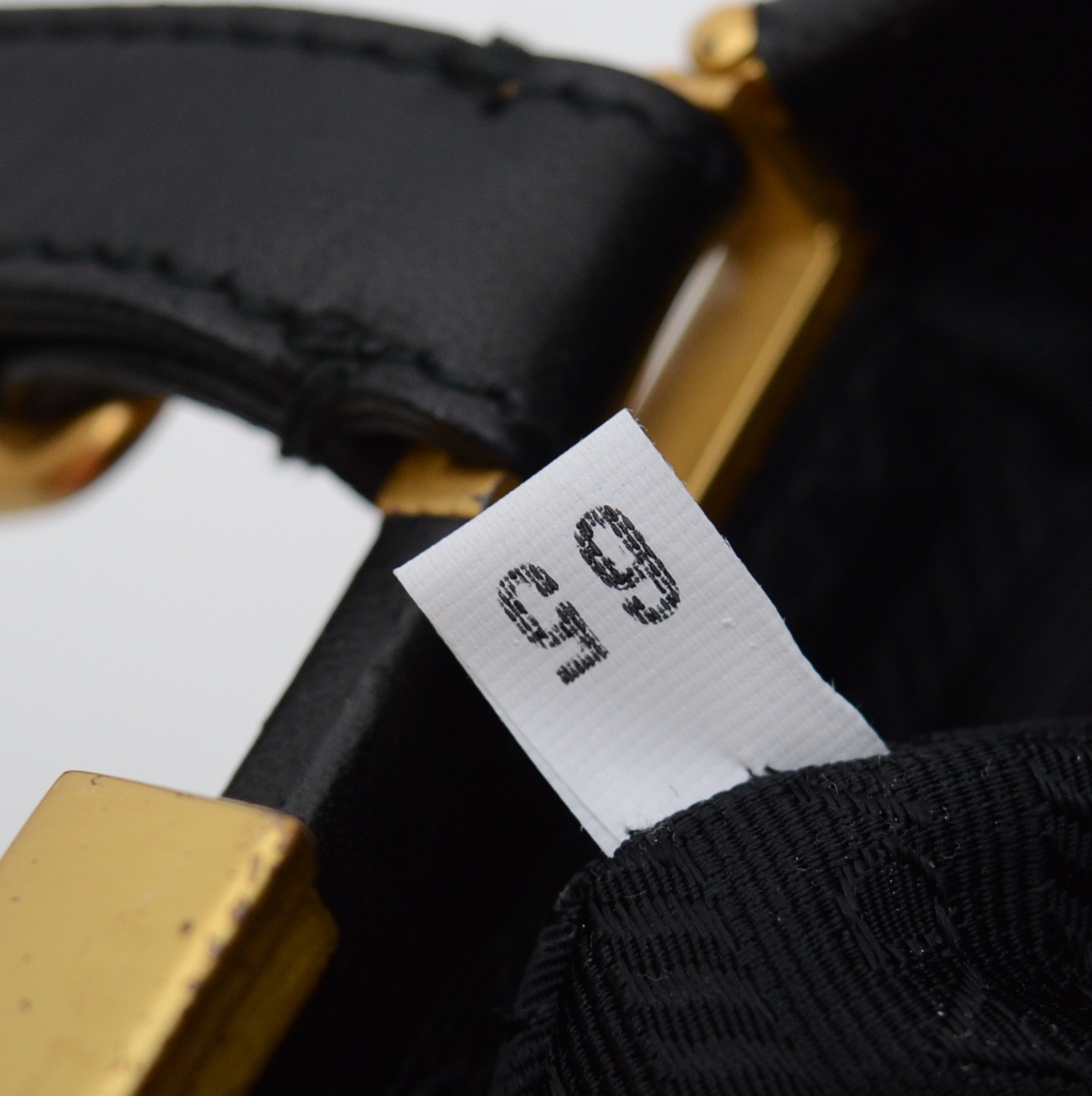 Vintage Prada Black Leather Handbag