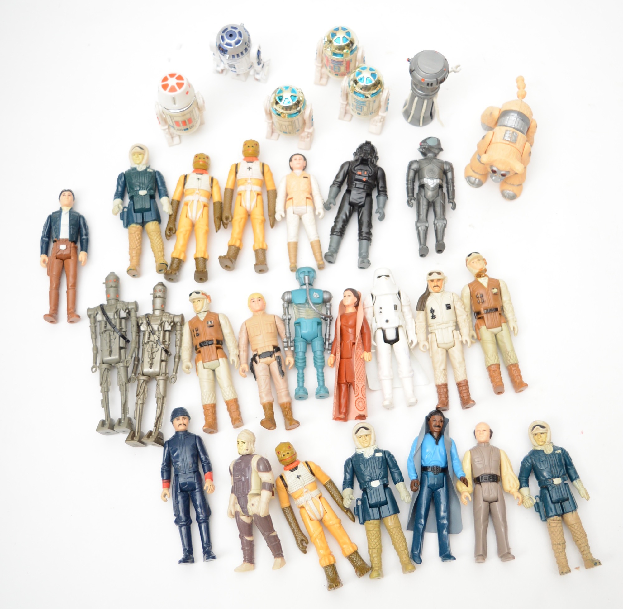 L.F.L. Star Wars Action Figurines Circa 1980s