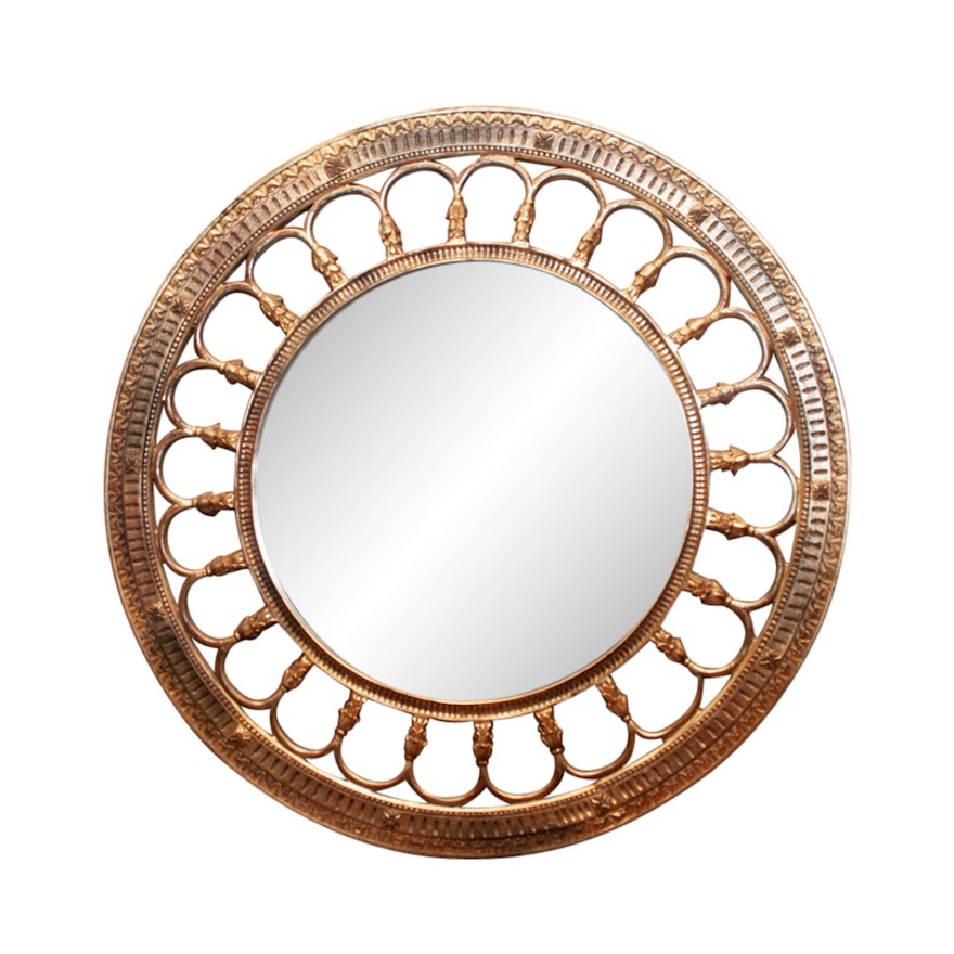 Contemporary Circular Accent Mirror