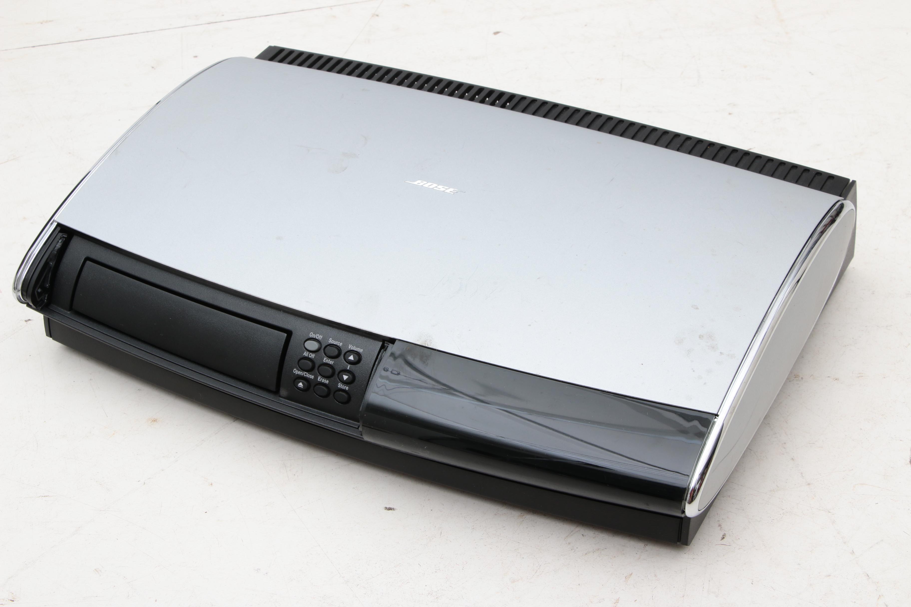 Bose Media Center AV18 DVD Player with Speakers and Remote