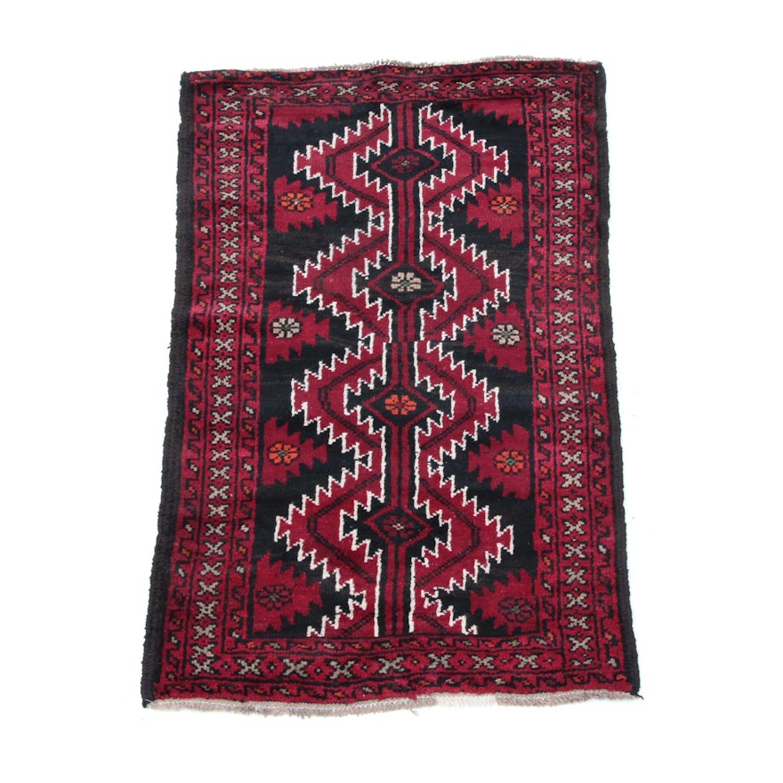 Hand-Knotted Persian Qashqai Long Rug
