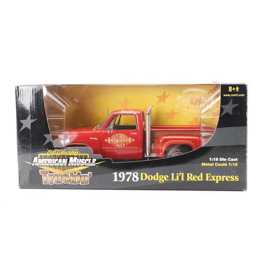 1978 Dodge Li'l Red Express "American Muscle" Die-Cast Truck by Ertl