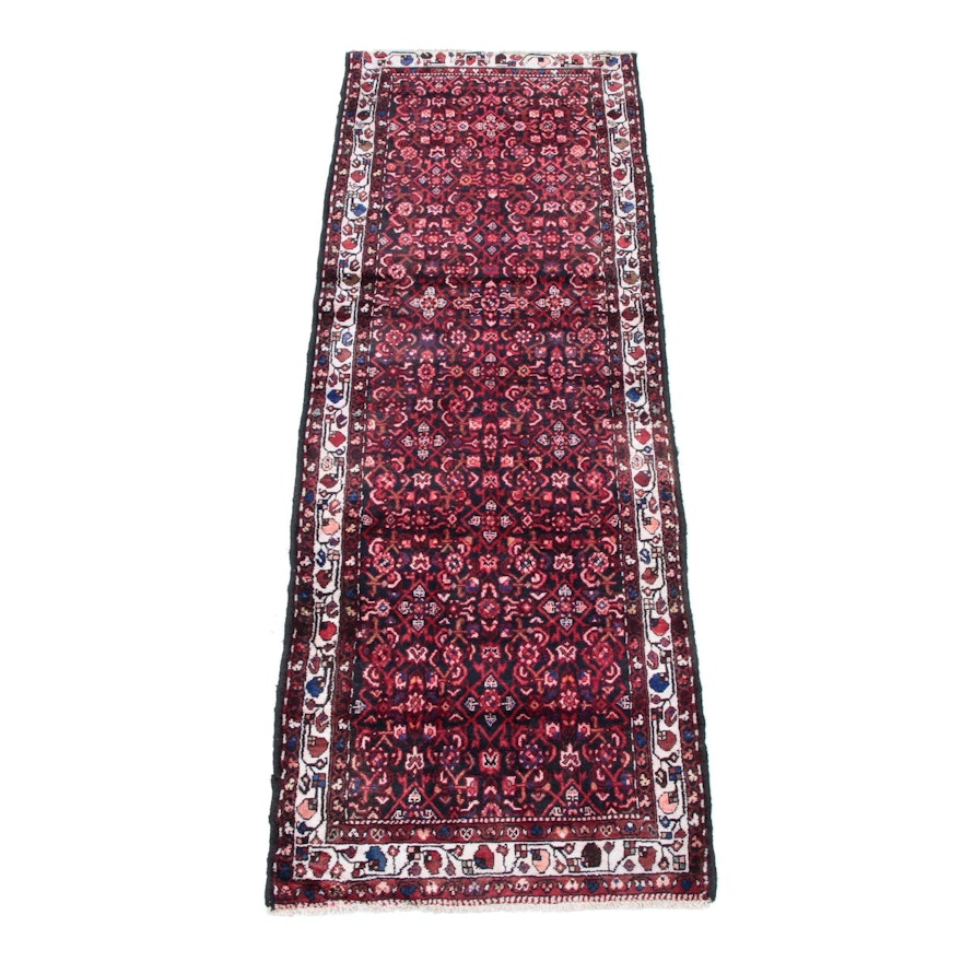 Hand-Knotted Lilihan Sarouk Carpet Runner