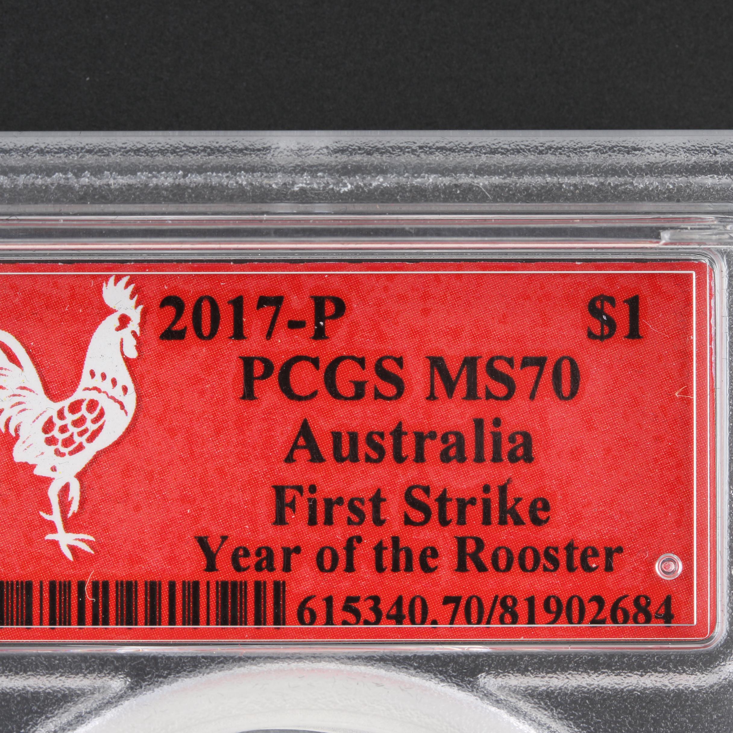 Three 1-Troy Oz. Fine Silver Commemorative Foreign Coins