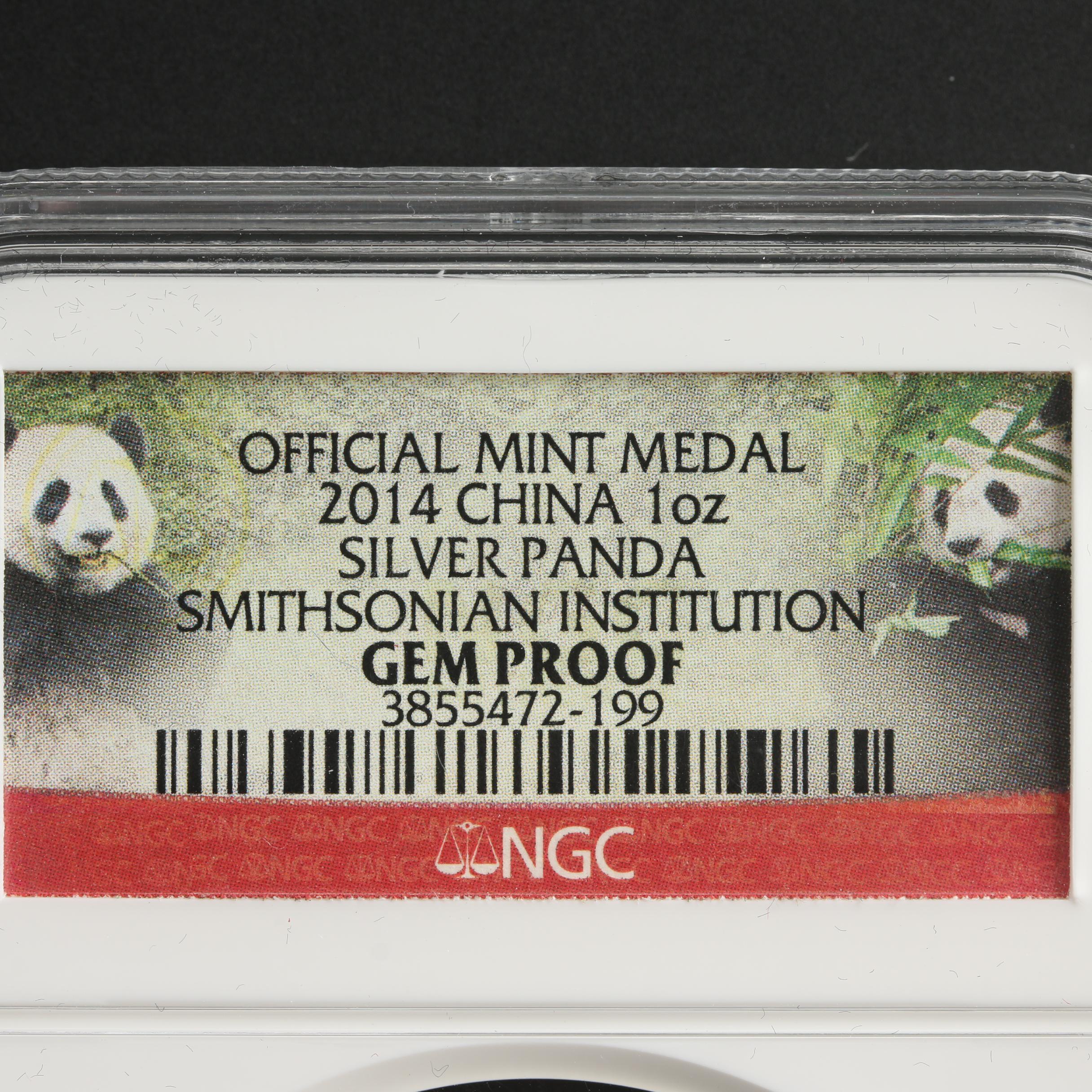 Three 1-Troy Oz. Fine Silver Commemorative Foreign Coins