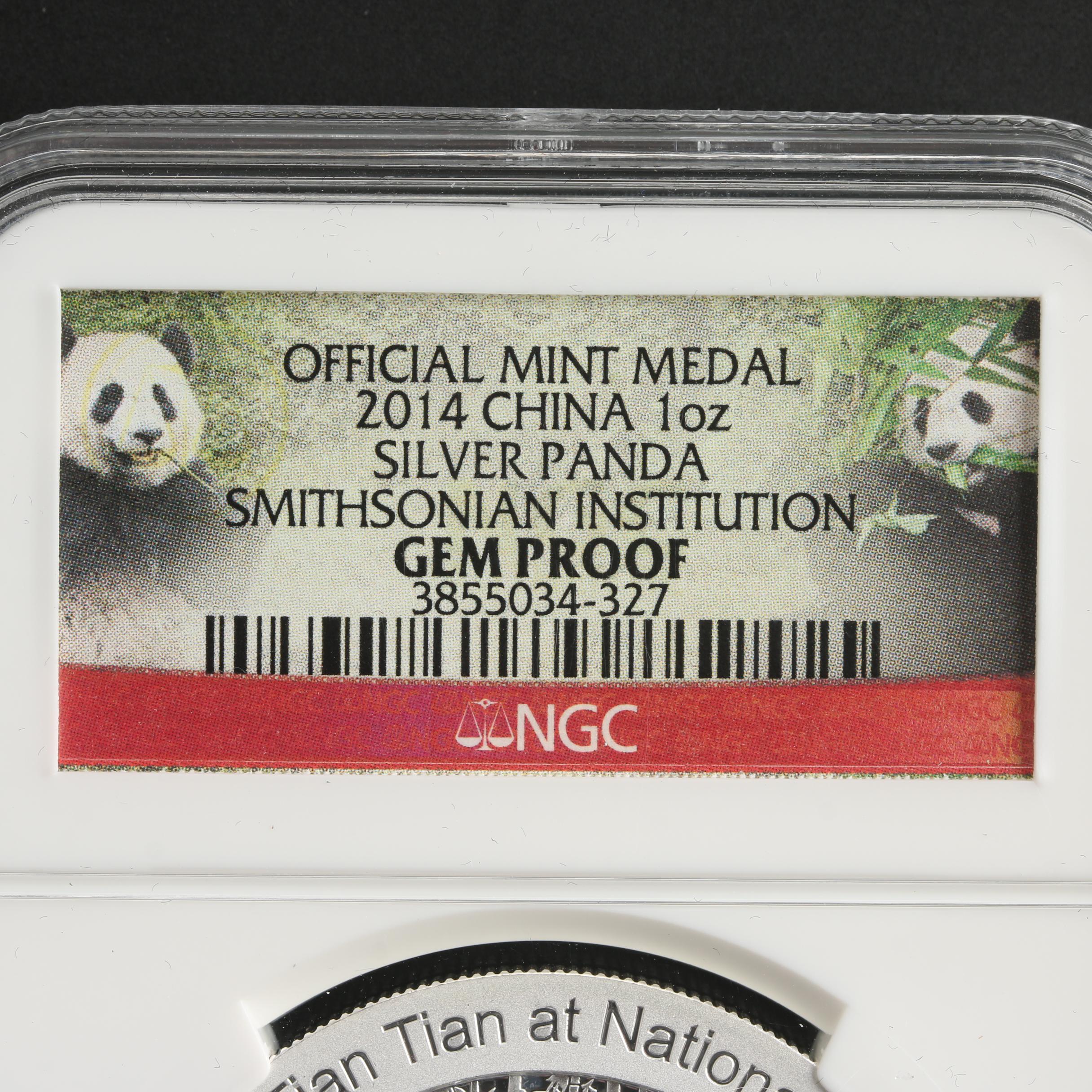 Three 1-Troy Oz. Fine Silver Commemorative Foreign Coins