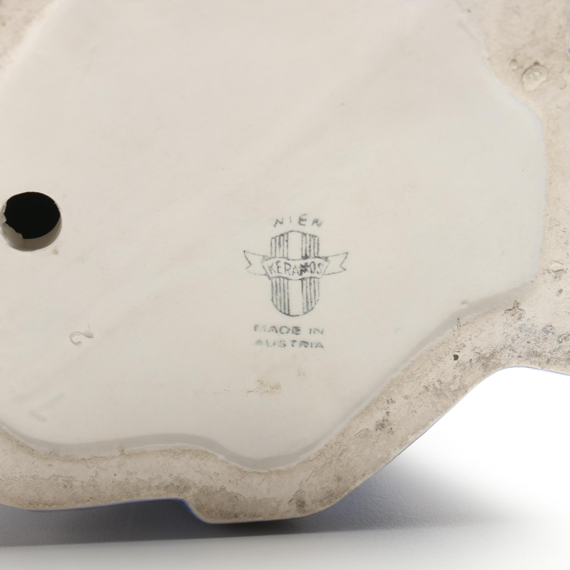 Austrian Keramos Ceramic "Madonna" Figurine