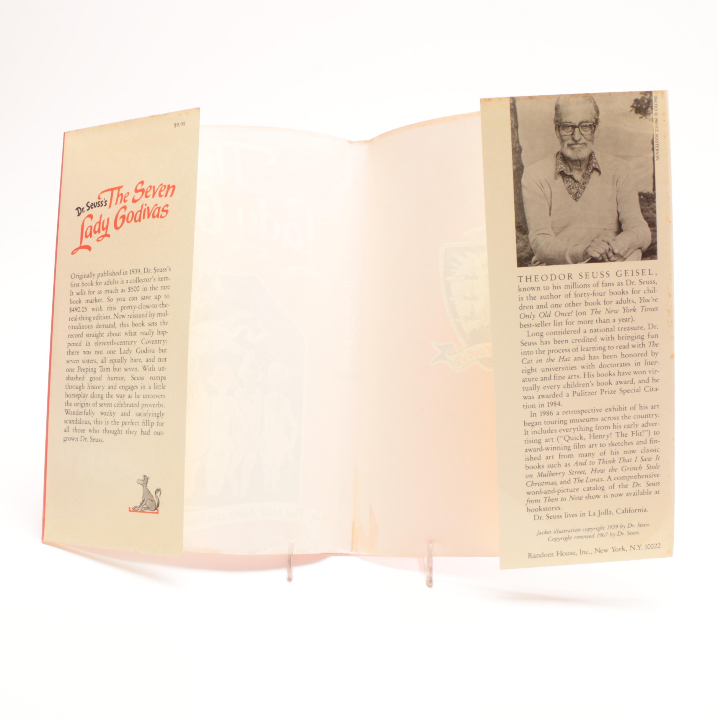 1987 Dr. Seuss "The Seven Lady Godivas" First Printing of Reissue
