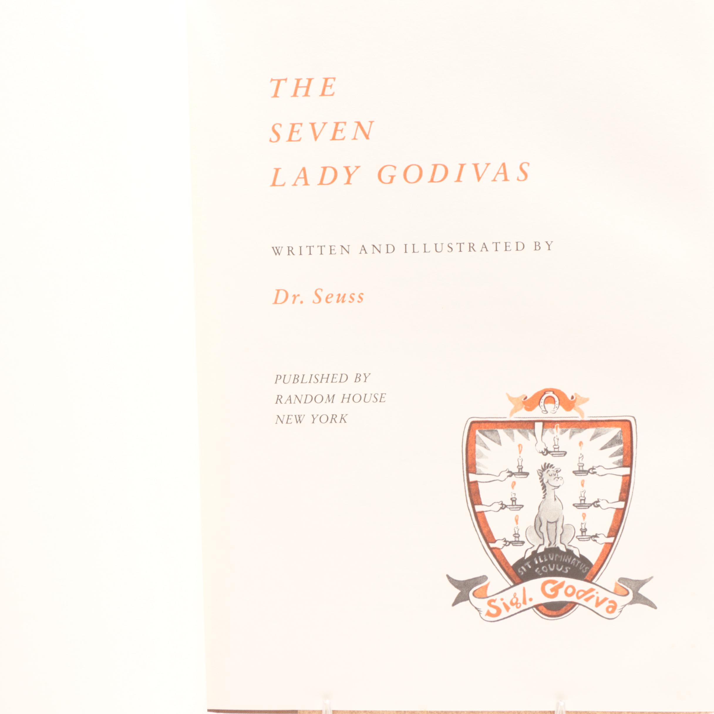 1987 Dr. Seuss "The Seven Lady Godivas" First Printing of Reissue