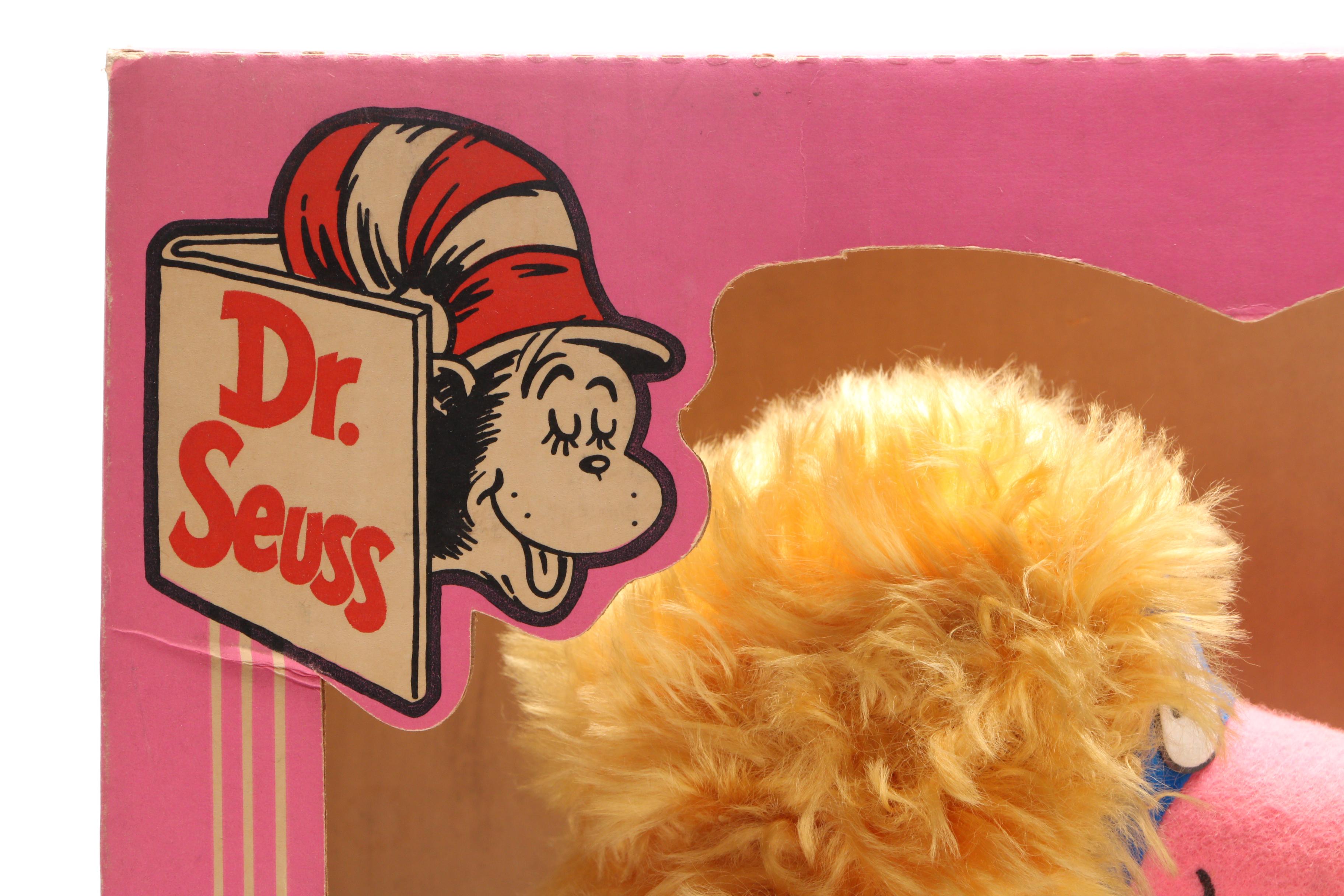 Circa 1970 Dr. Seuss Hedwig Talking Toy by Mattel