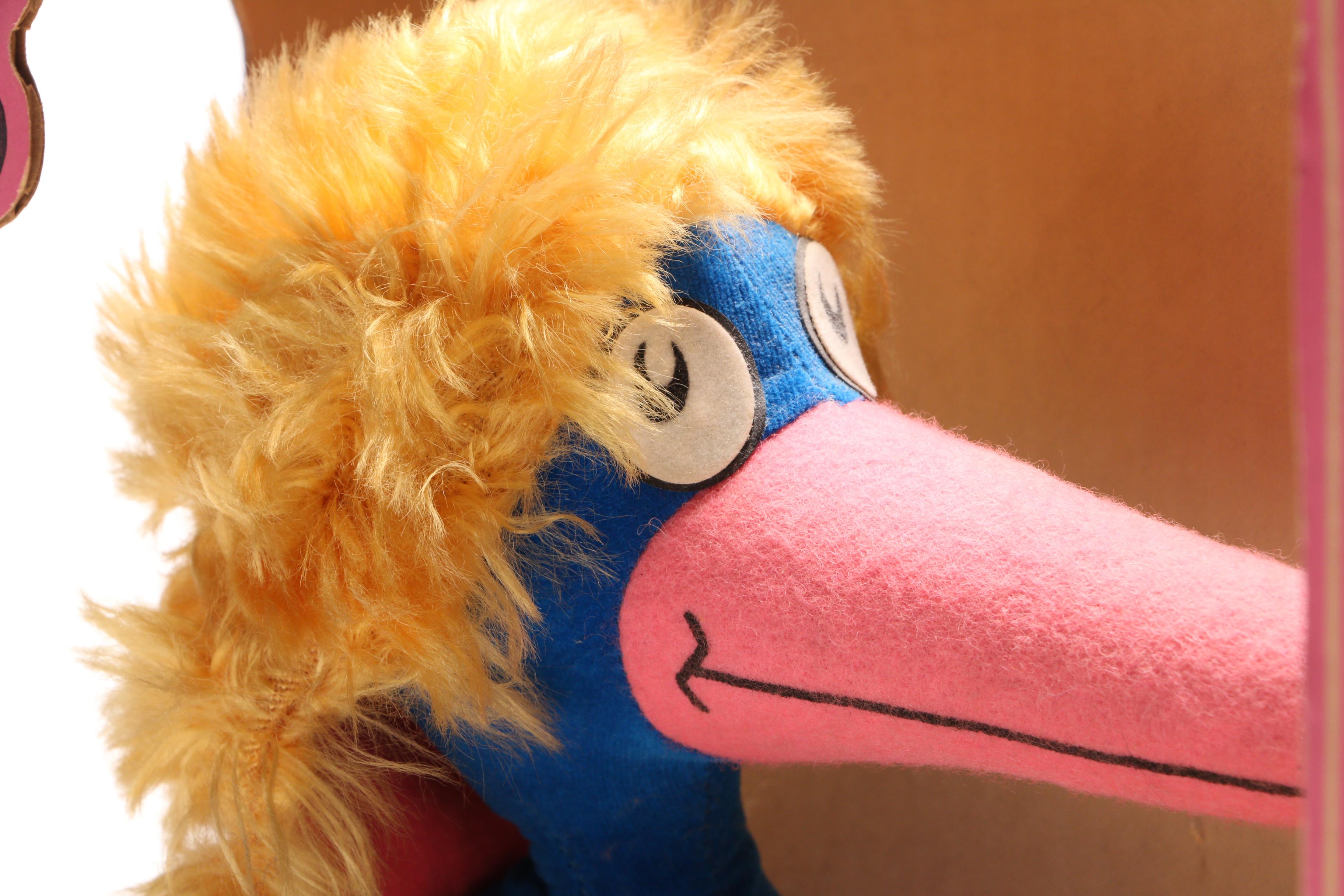 Circa 1970 Dr. Seuss Hedwig Talking Toy by Mattel