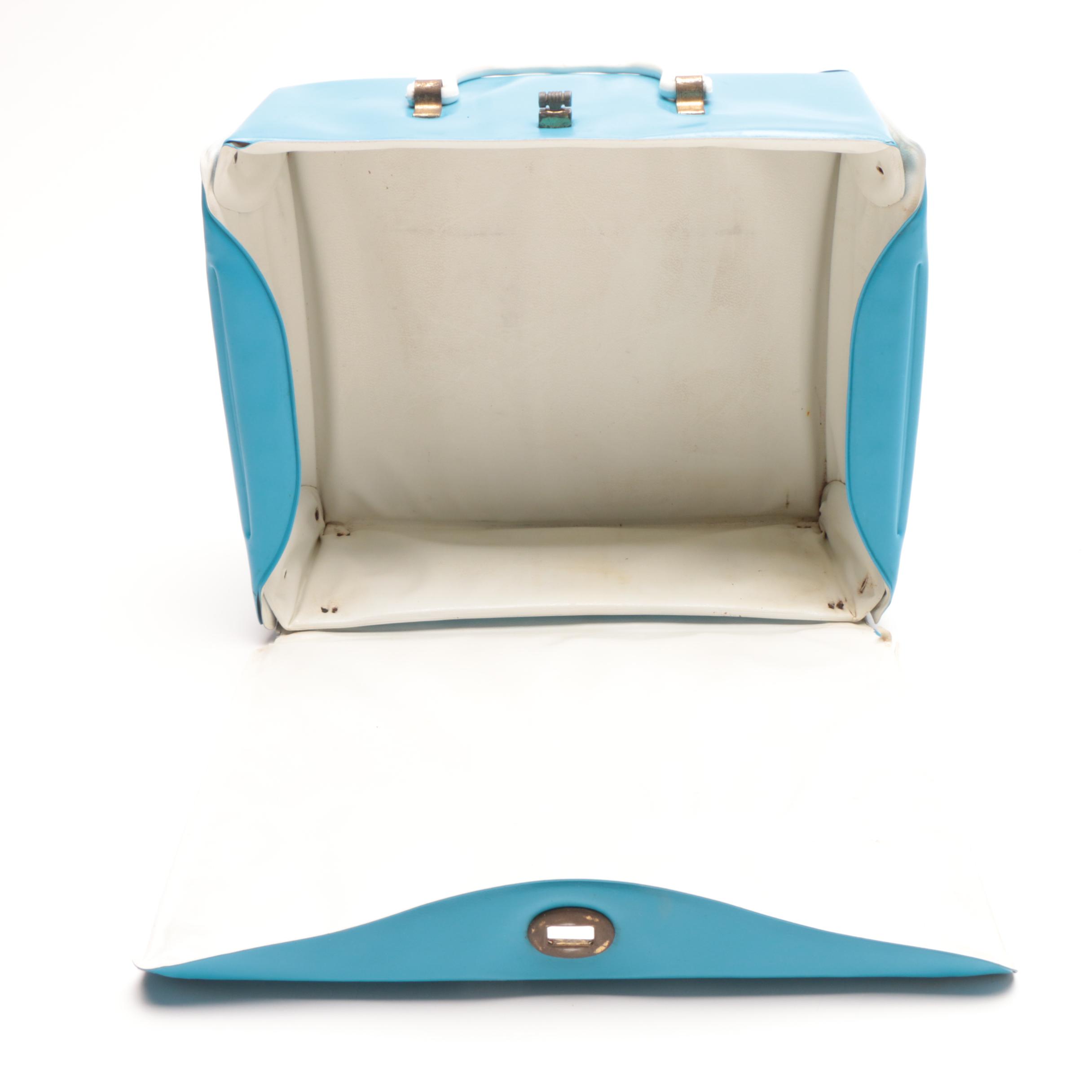 Circa 1970's Dr. Seuss Themed Vinyl and Tin Lunchboxes with Thermos