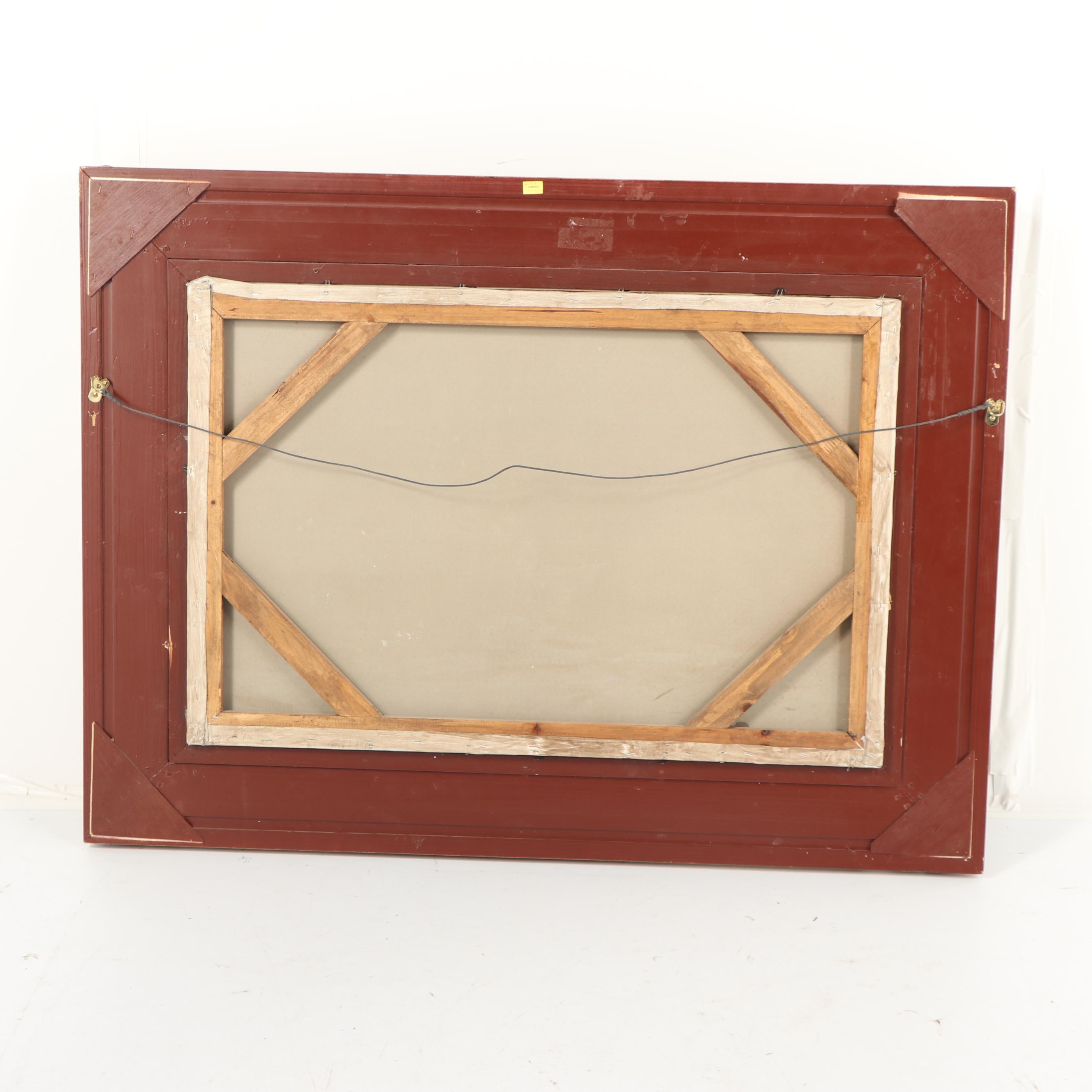 Karl Von Schmit 20th Century Nautical Oil Painting