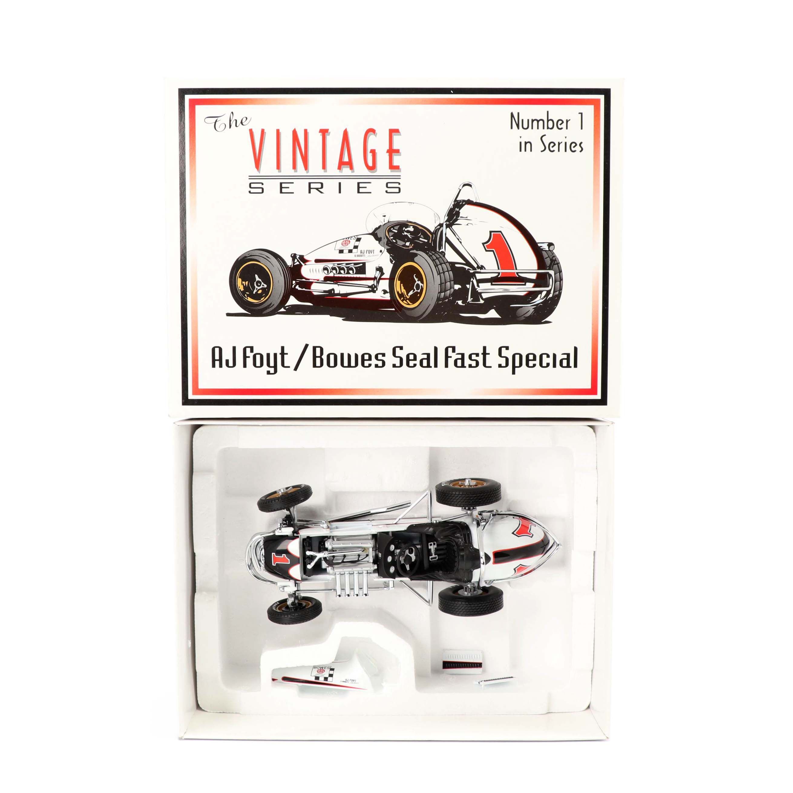 GMP "Vintage Series" A.J. Foyt, Bowes Seal Fast Replica Sprint Car