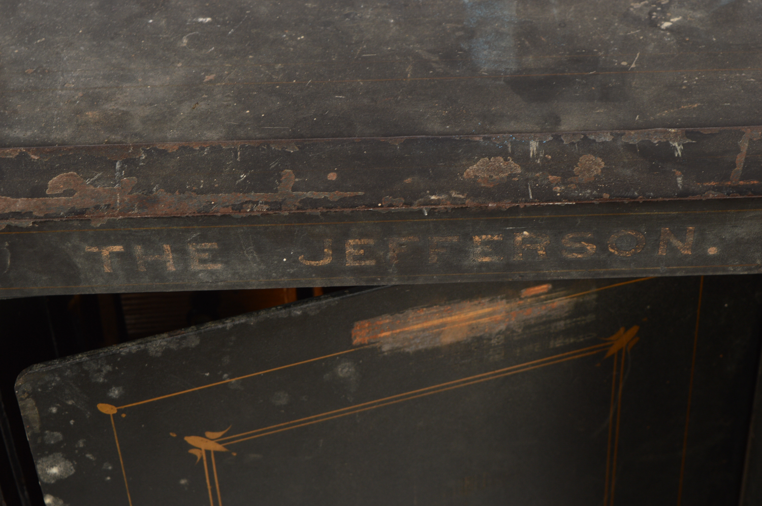 Late 1800s - Early 1900s Antique Cary Safe Co. of Chicago Safe with Castor Feet