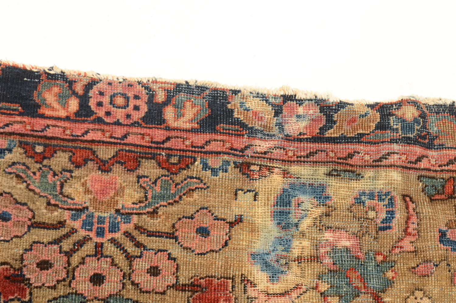 Hand-Knotted Persian Sarouk Wool Rug from Oscar Isberian Rugs