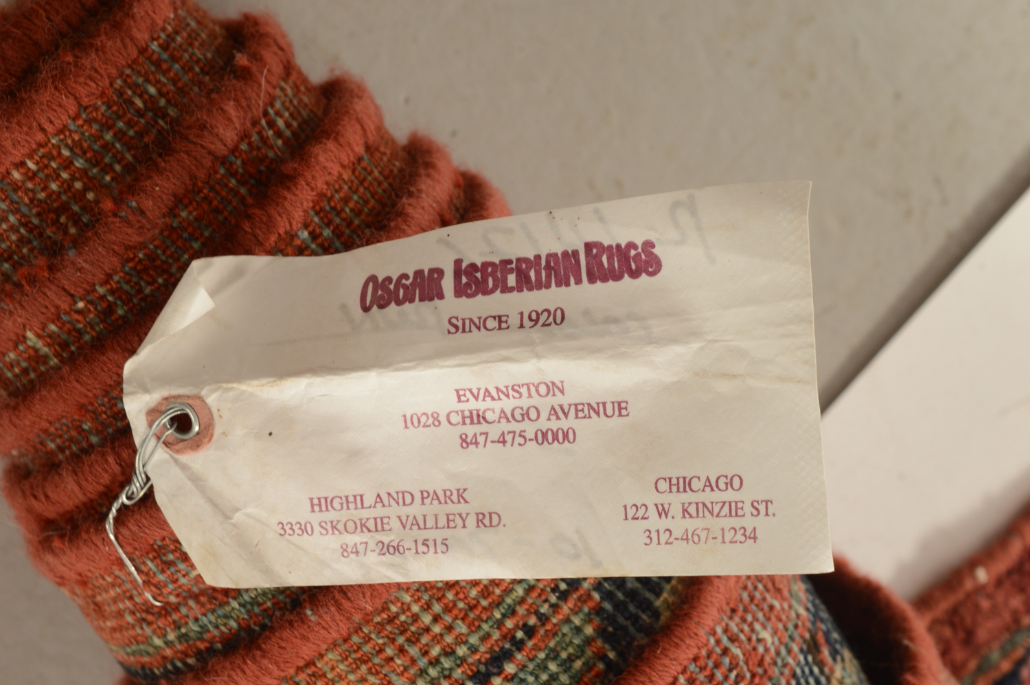 Hand-Knotted Persian Sarouk Wool Rug from Oscar Isberian Rugs