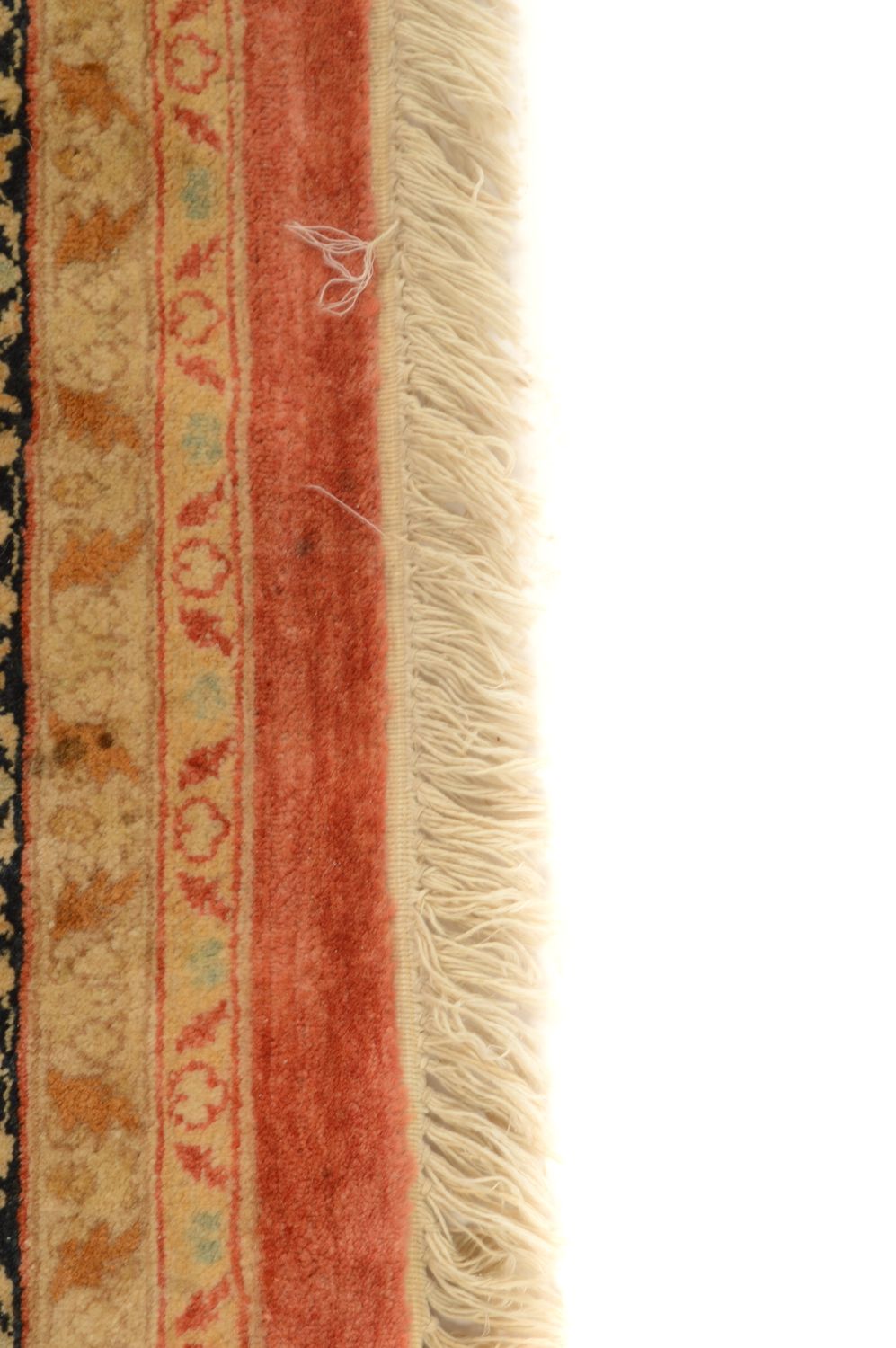 Finely Hand-Knotted Indian Tabriz Wool Rug