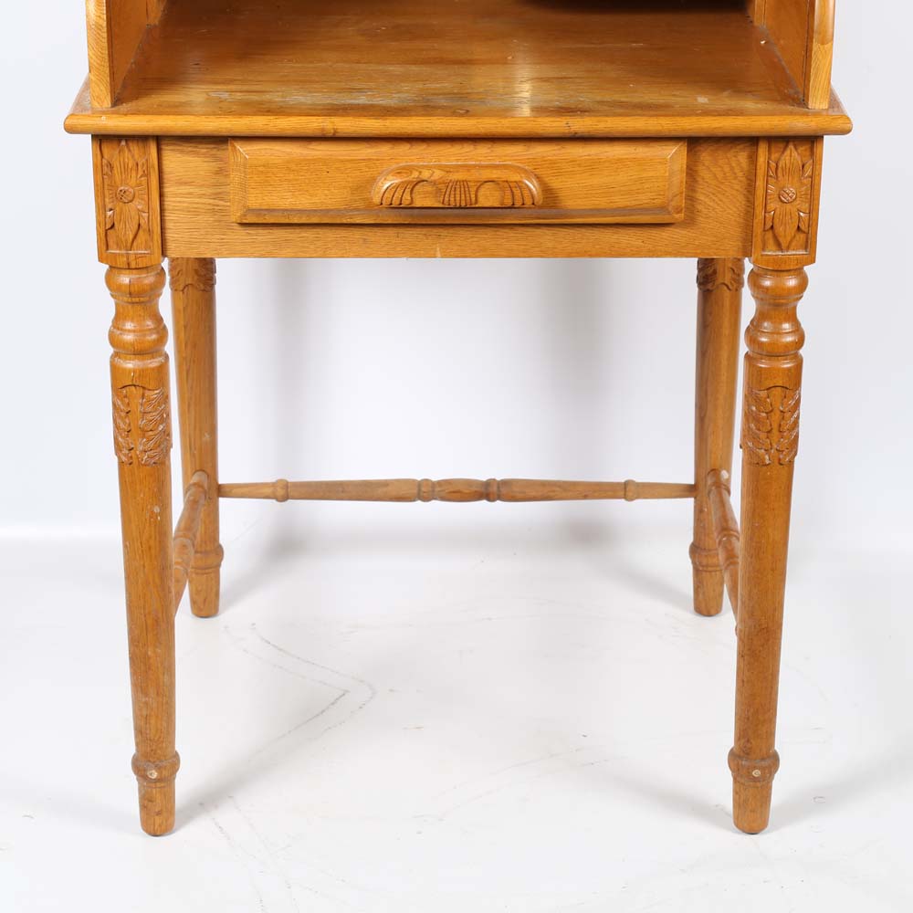 Oak Roll-Top Desk by American Lifestyles, 20th Century