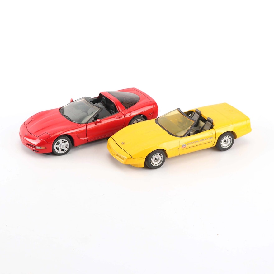 Die-Cast Corvette Convertibles including Franklin Mint