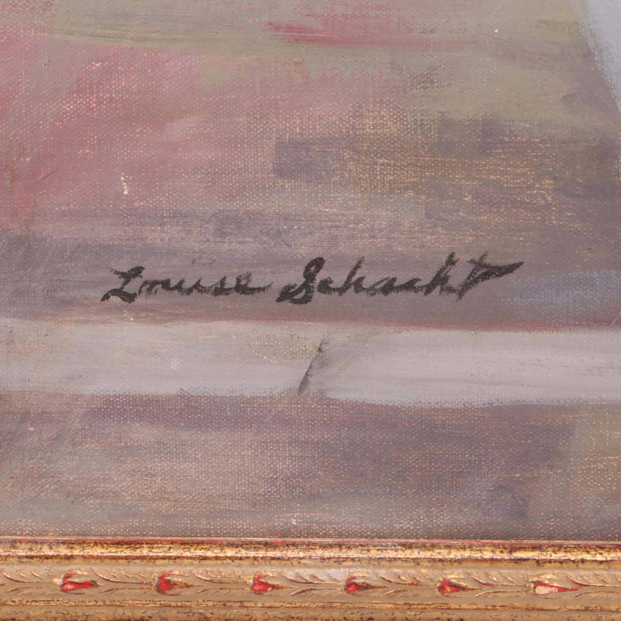 Louise Schacht Oil Painting of Basilica di San Marco, Venice