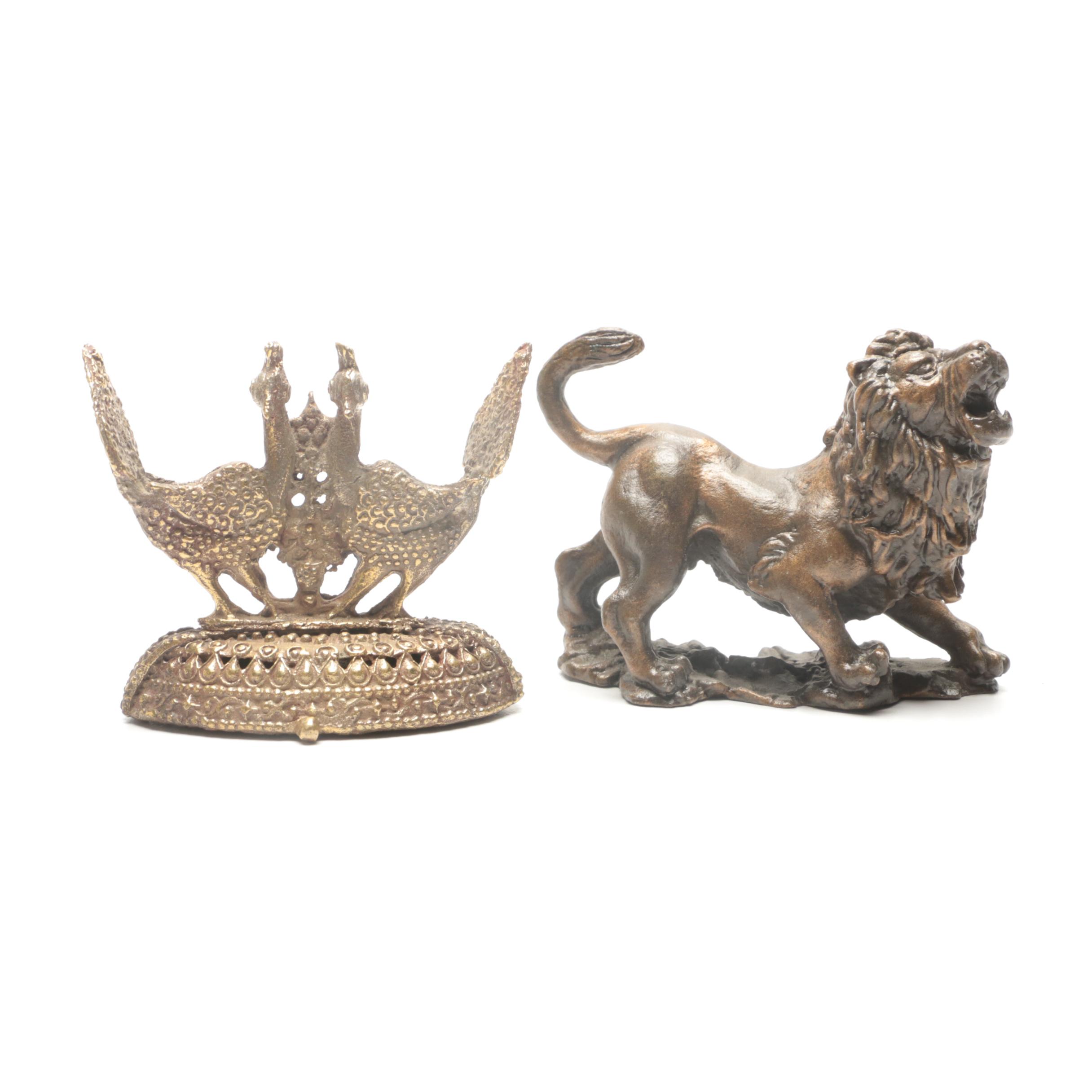 Assortment of Metal Figurines