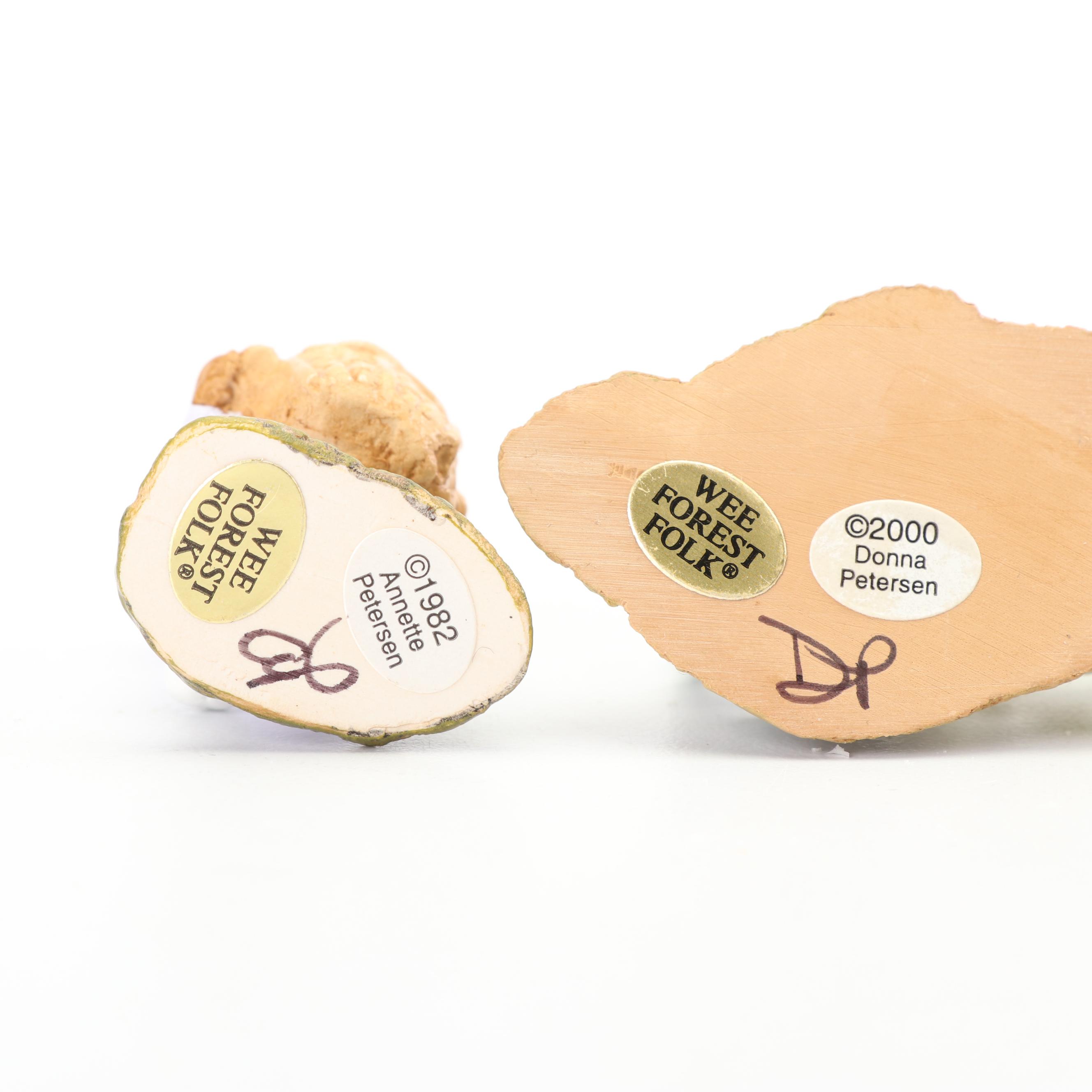 Easter "Wee Forest Folk" Figurines by Donna and Annette Peterson