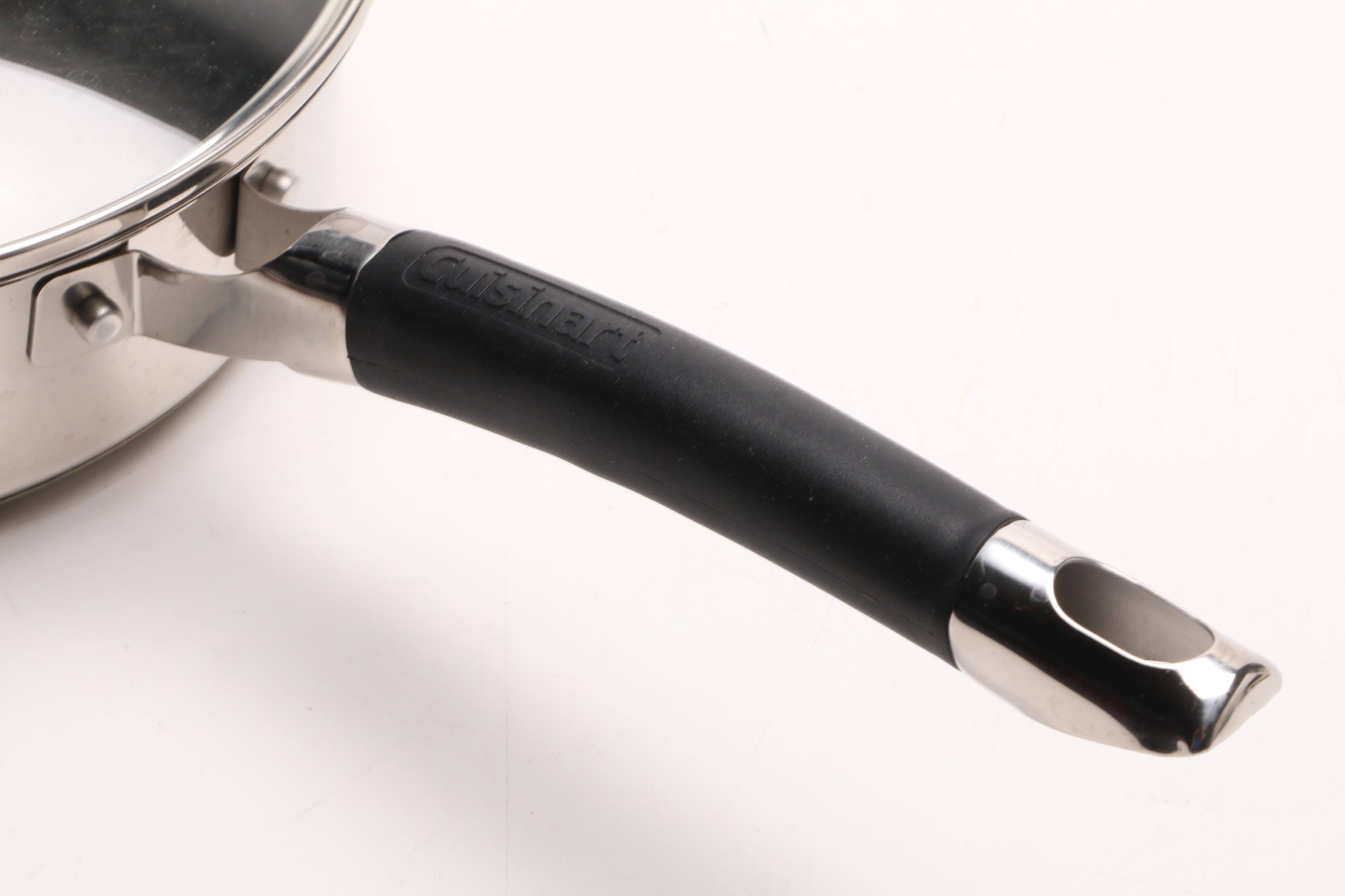 Palm Restaurant Stainless Steel Cookware with a Cuisinart Pan