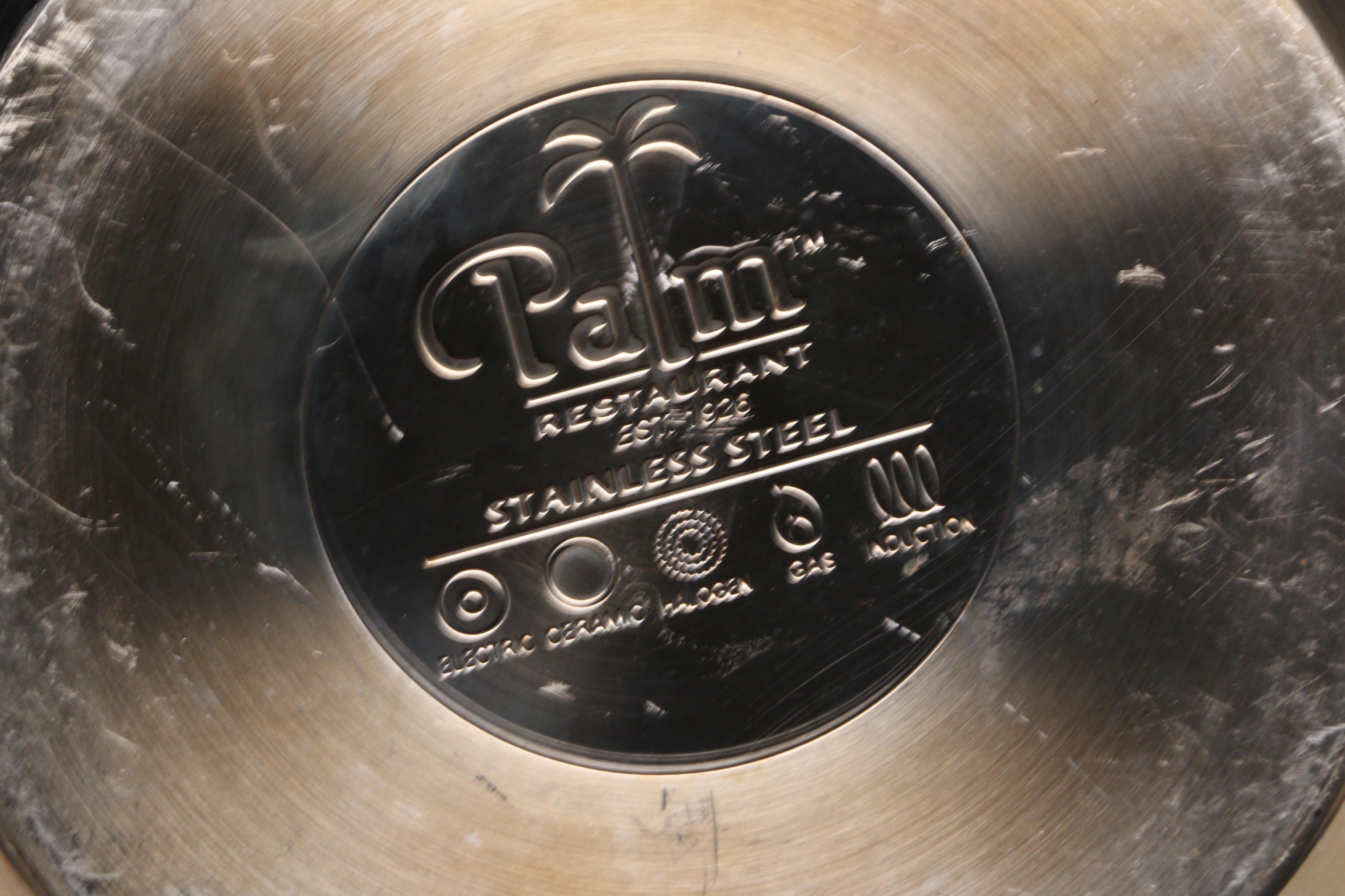 Palm Restaurant Stainless Steel Cookware with a Cuisinart Pan