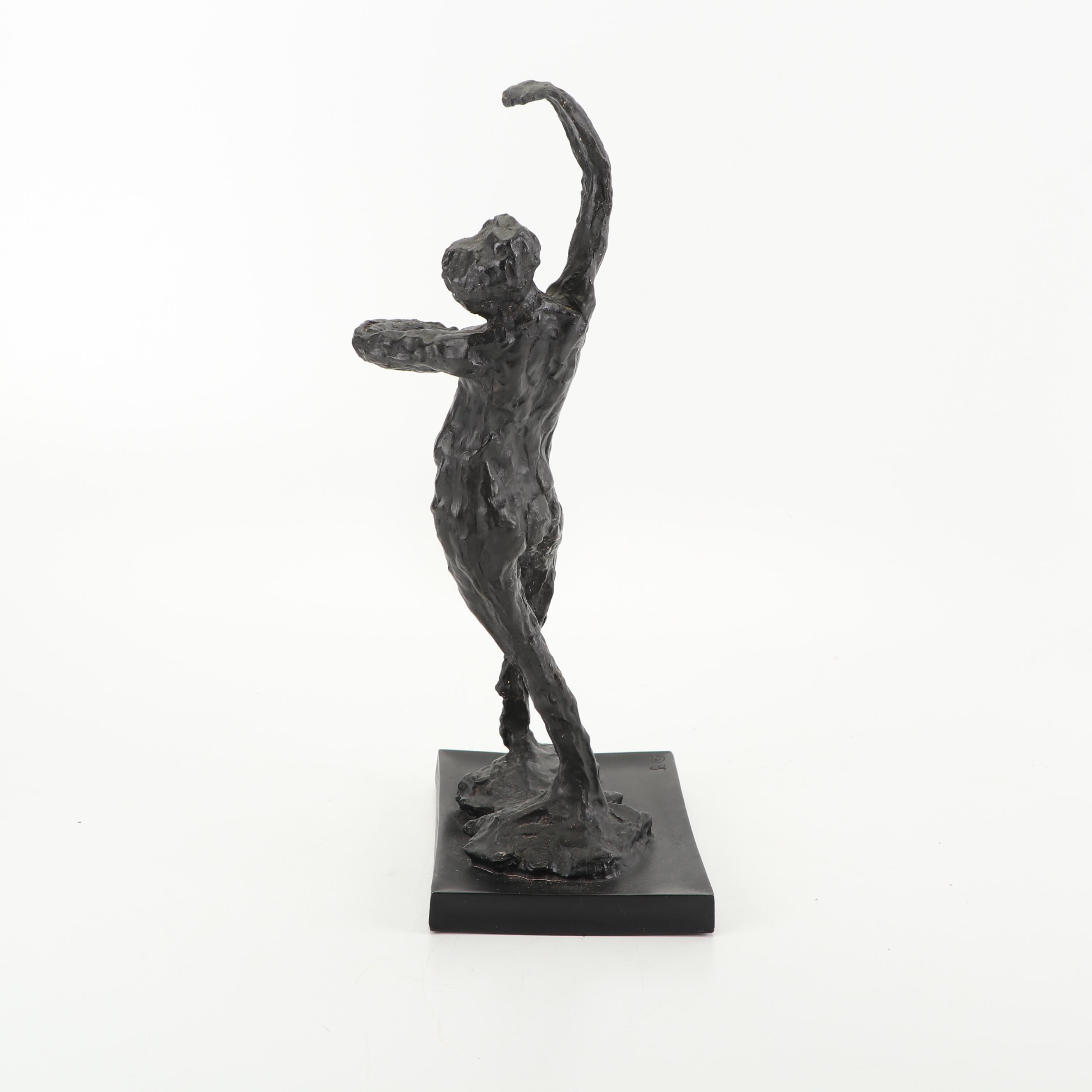 Resin Figurative Dancer Sculpture