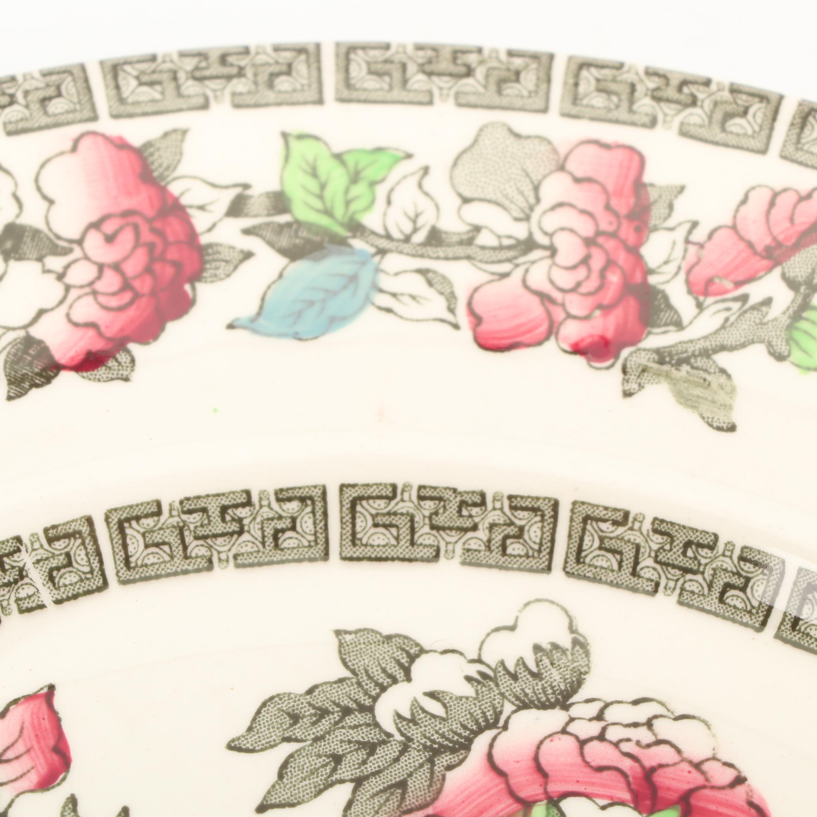 Johnson Bros "Indian Tree" Earthenware Dinnerware