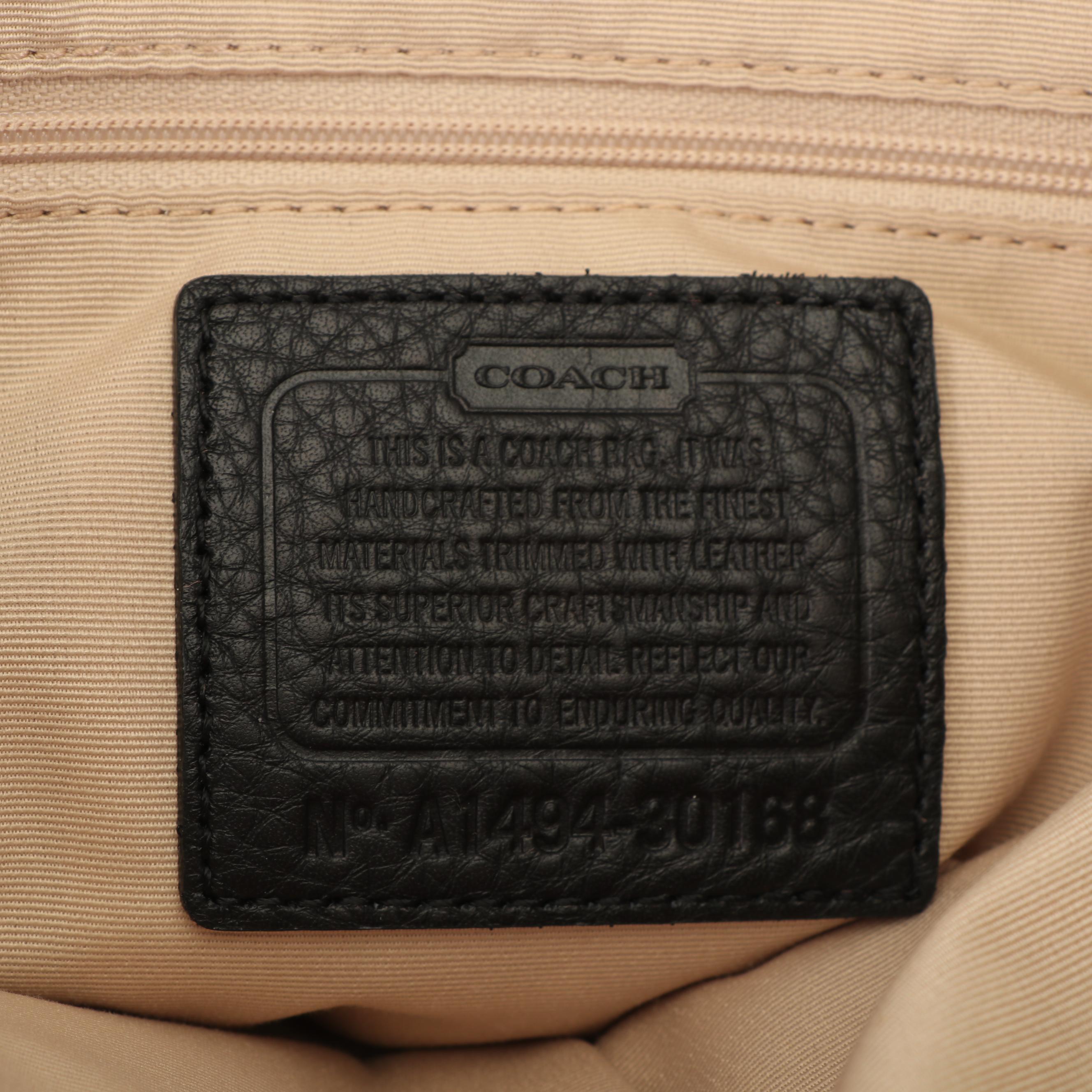 Coach Bleecker Signature Mini Riley Carryall