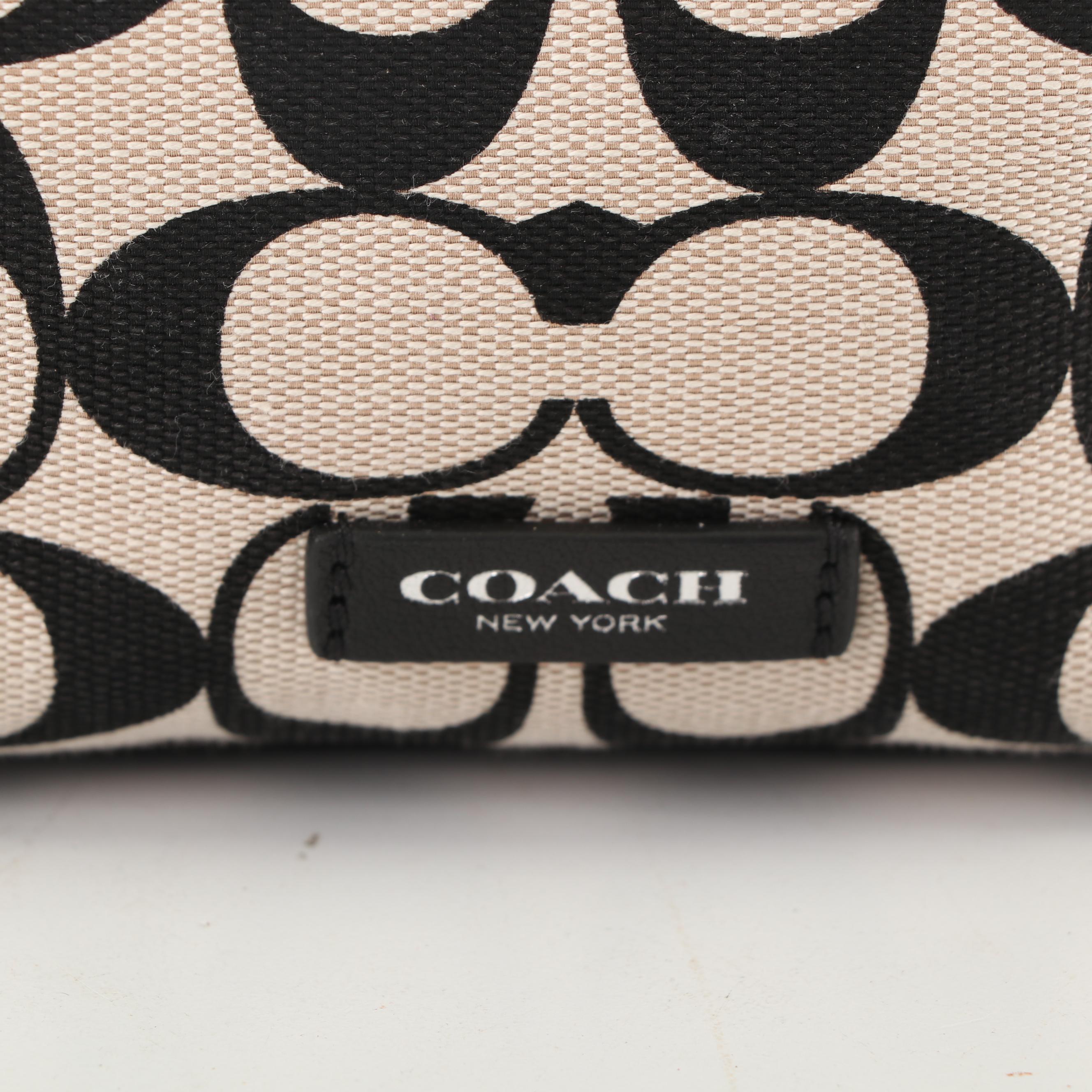 Coach Bleecker Signature Mini Riley Carryall