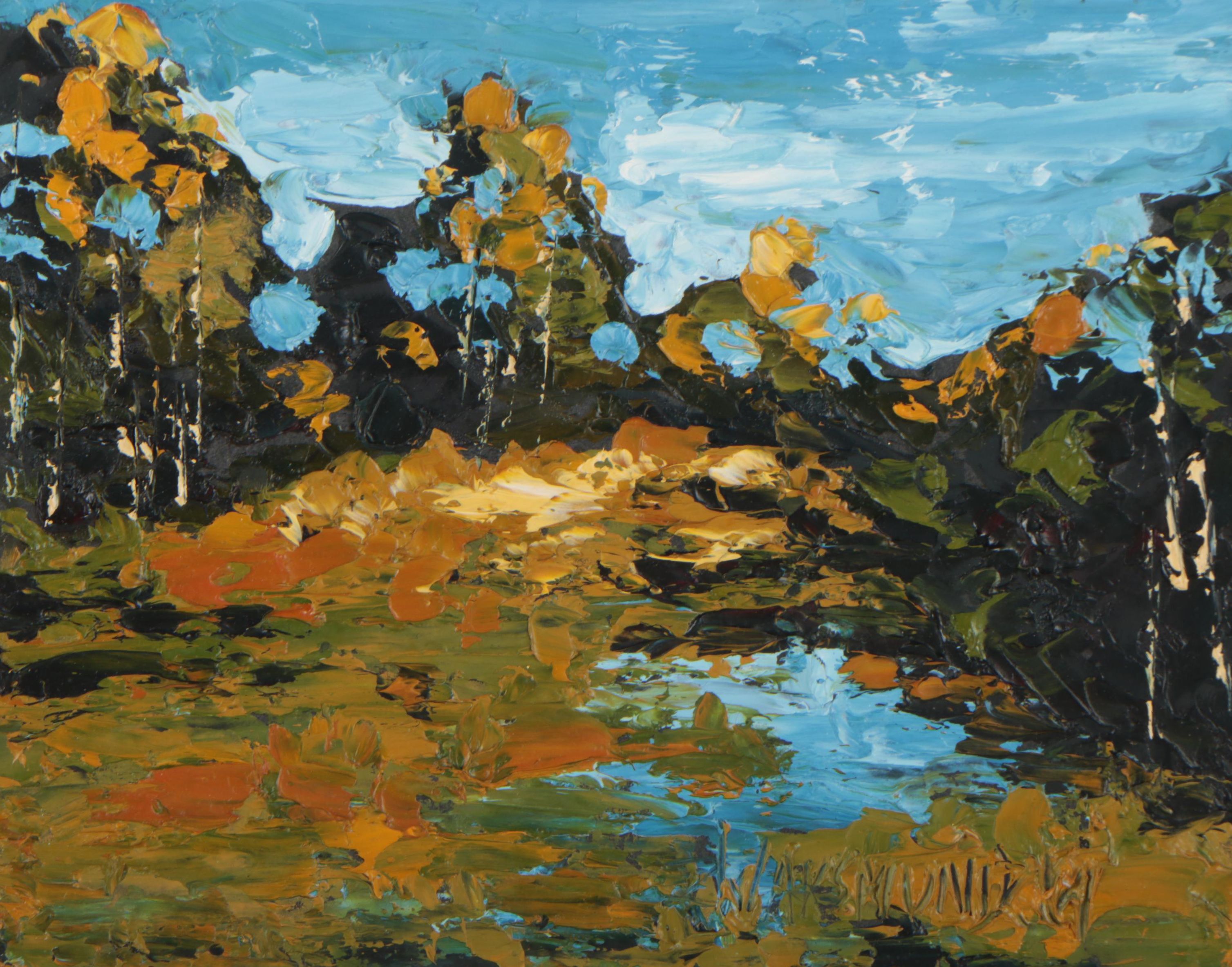 Zbigniew Waksmundzki Landscape Oil Painting