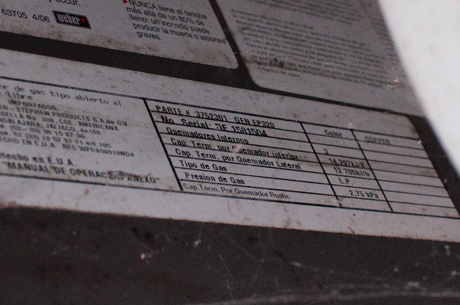 Weber "Genesis Special Edition" Outdoor Grill