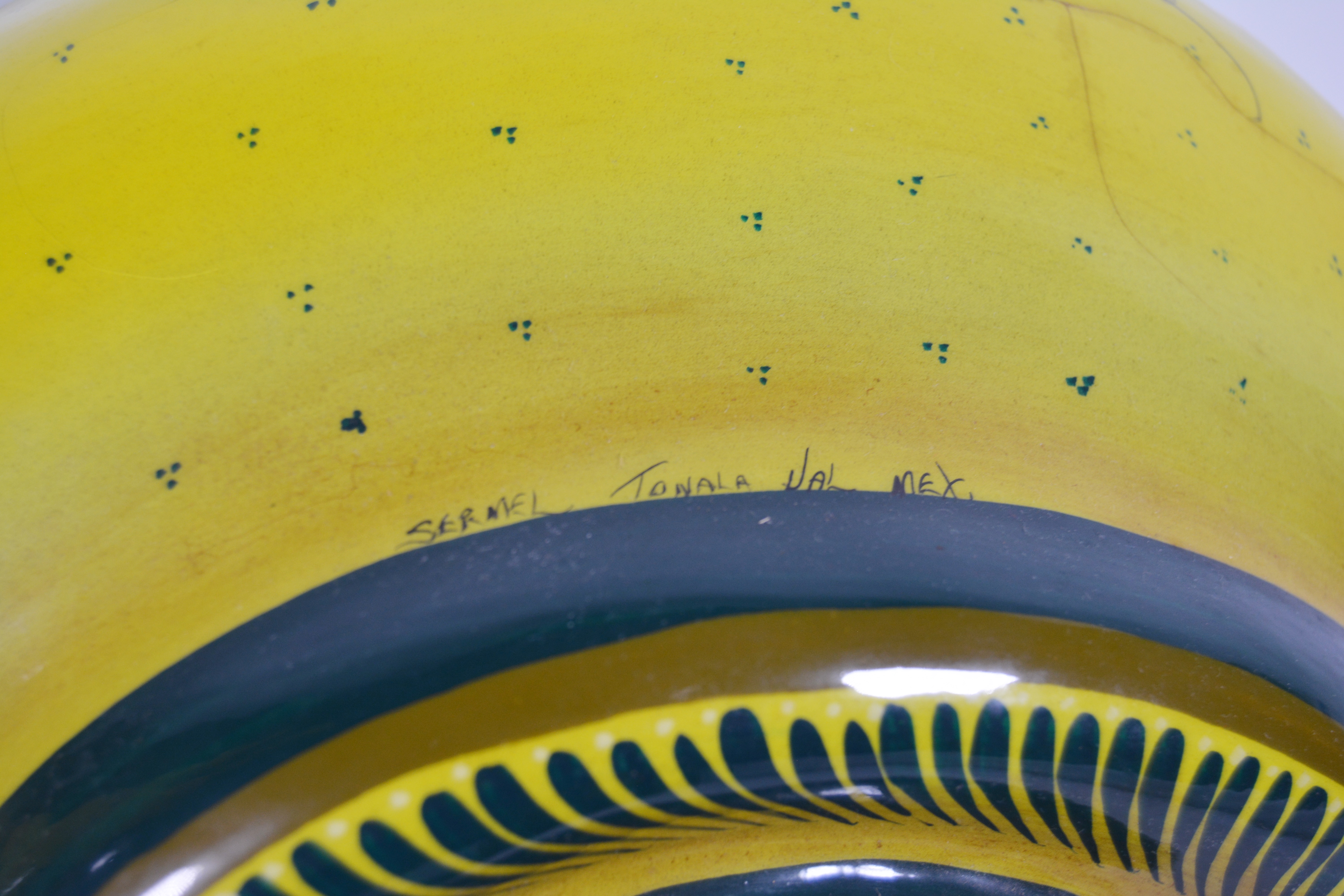 Vintage Sermel Papier Mache Folk Art Snail