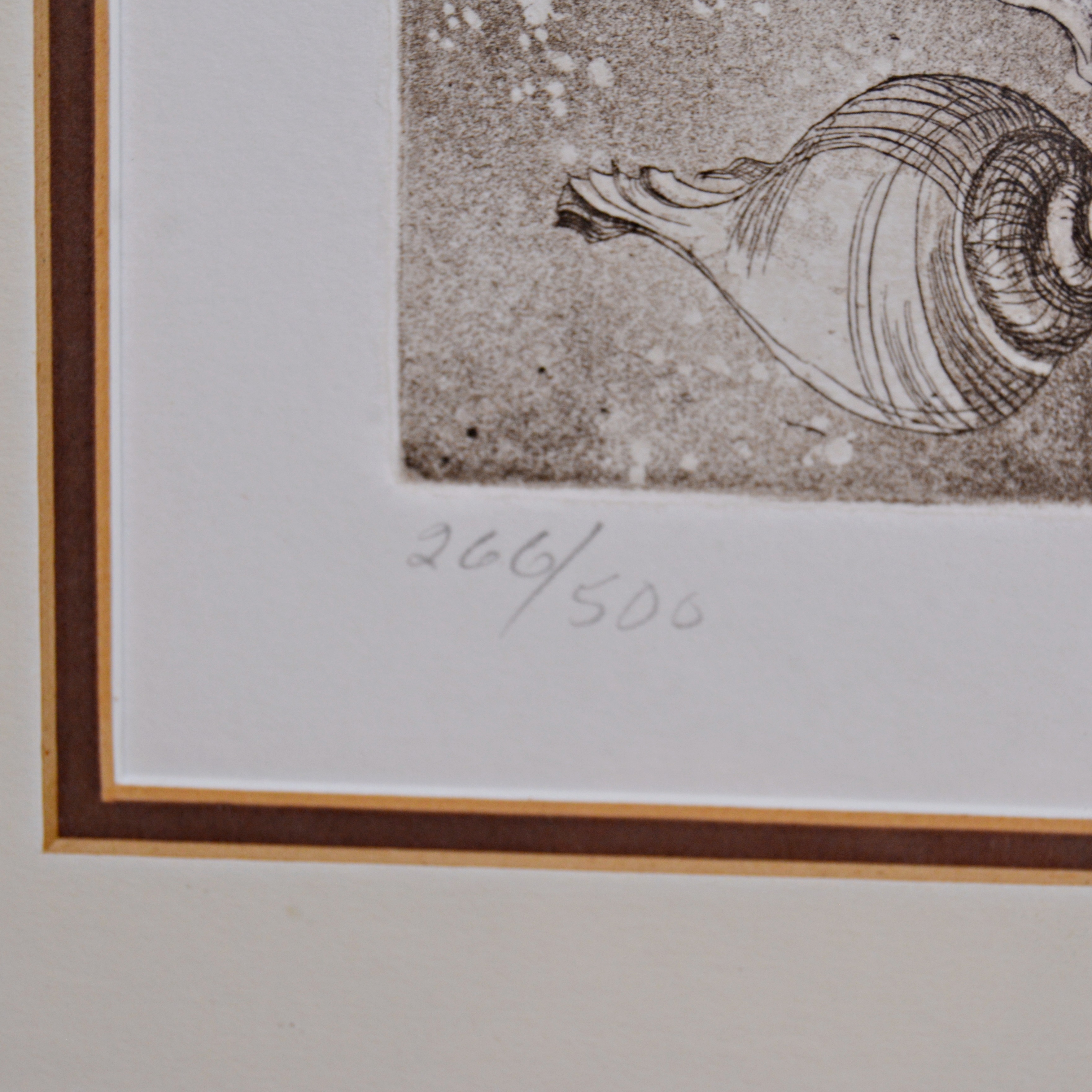 Frances Vella Limited Edition Etching "Rapa"