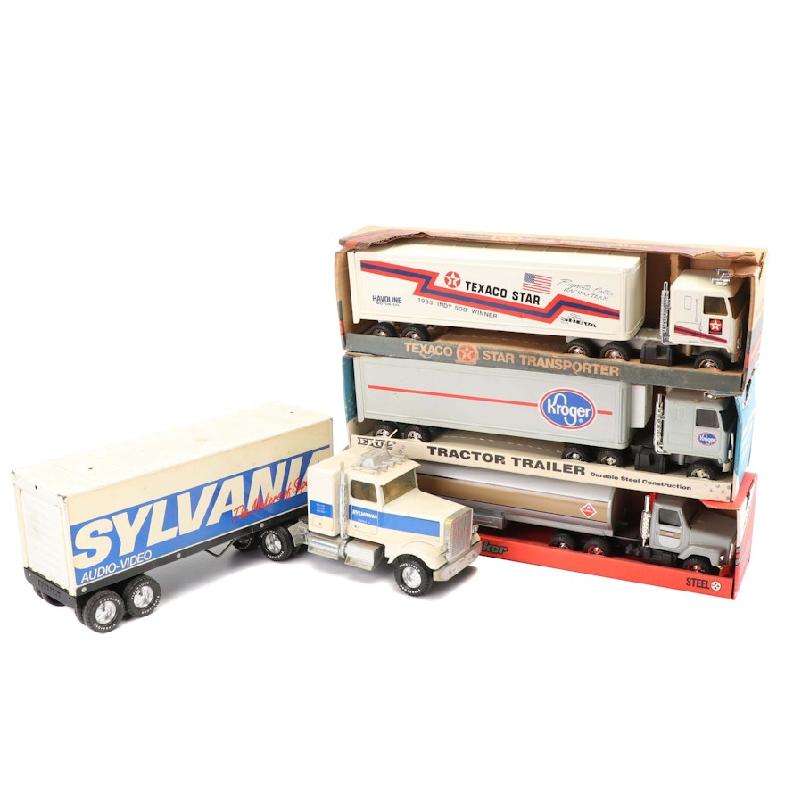 Die-Cast Tractor Trailers including Ertl