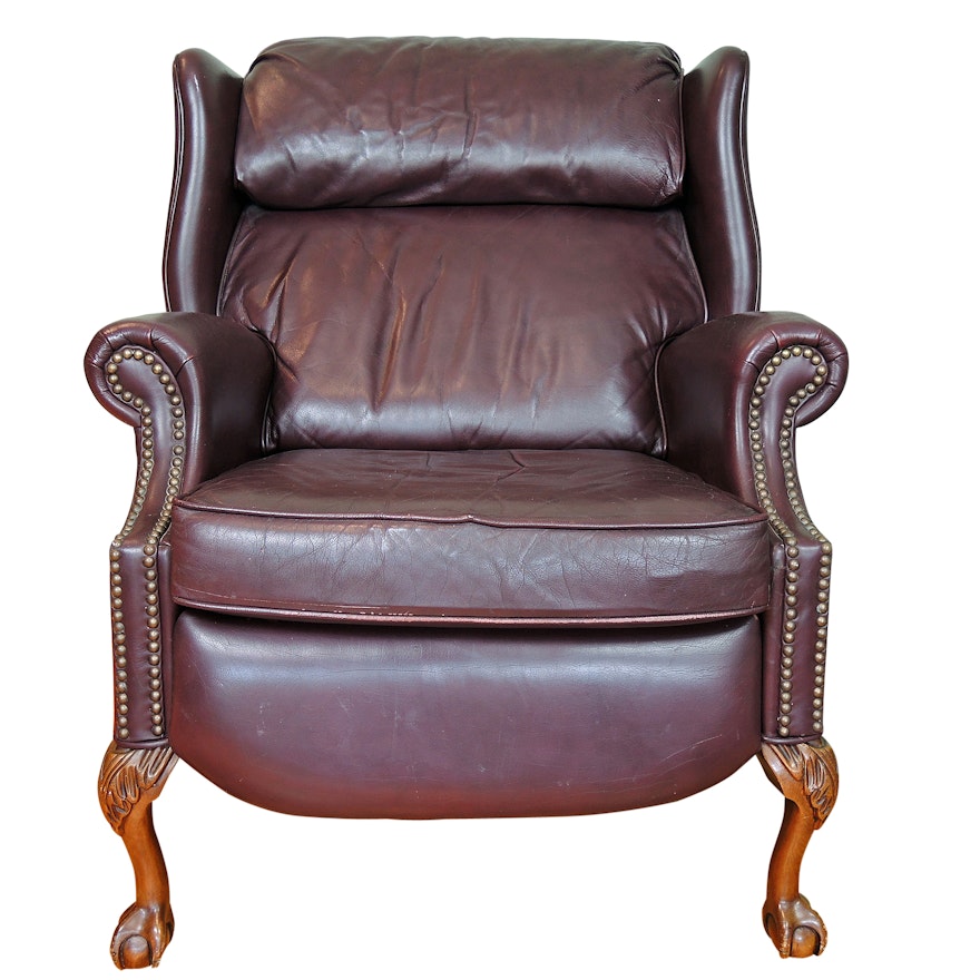 La-Z-Boy Leather Wingback Recliner