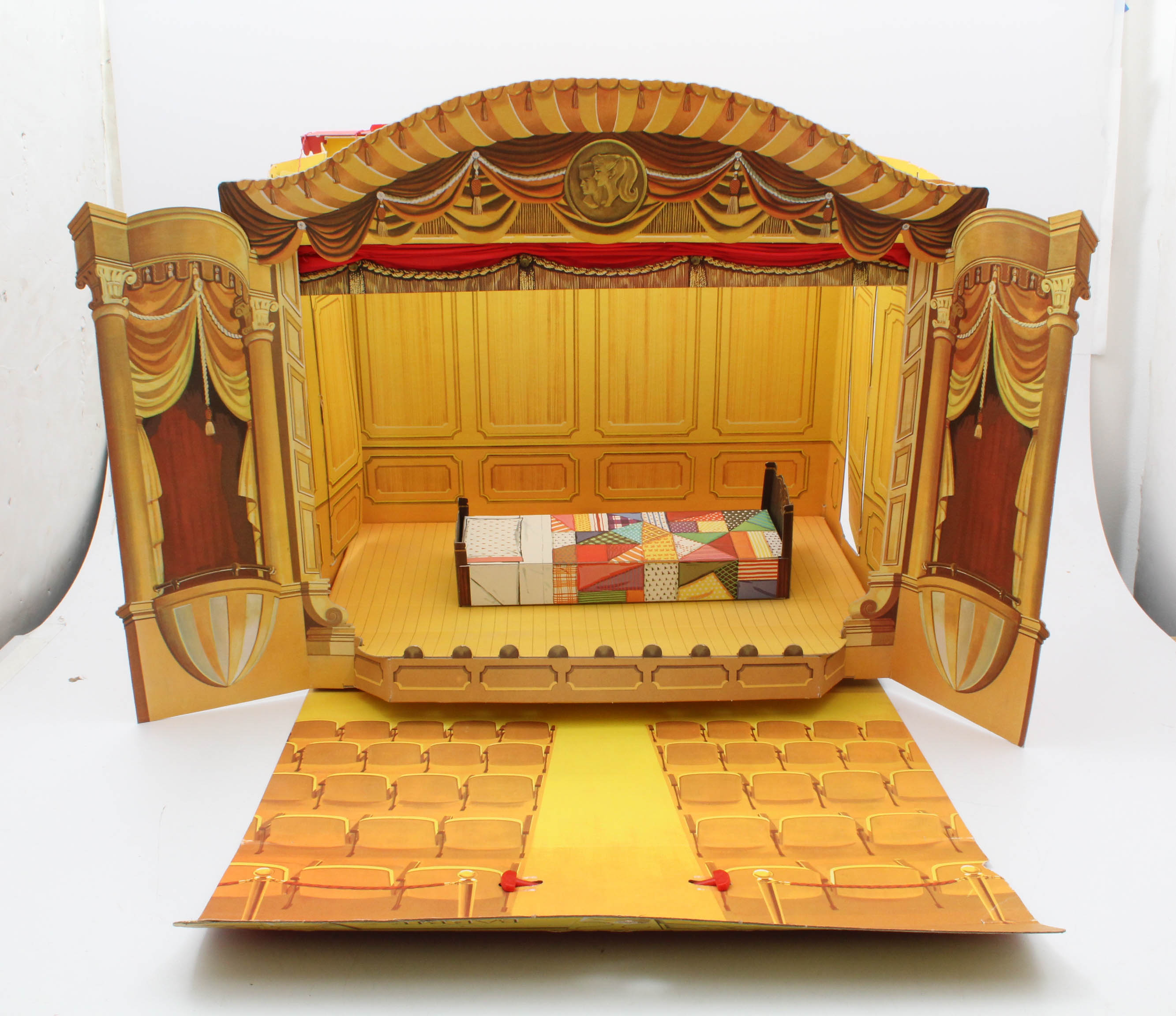 Vintage 1960s Barbie "Little Theatre" Play Set and Accessories