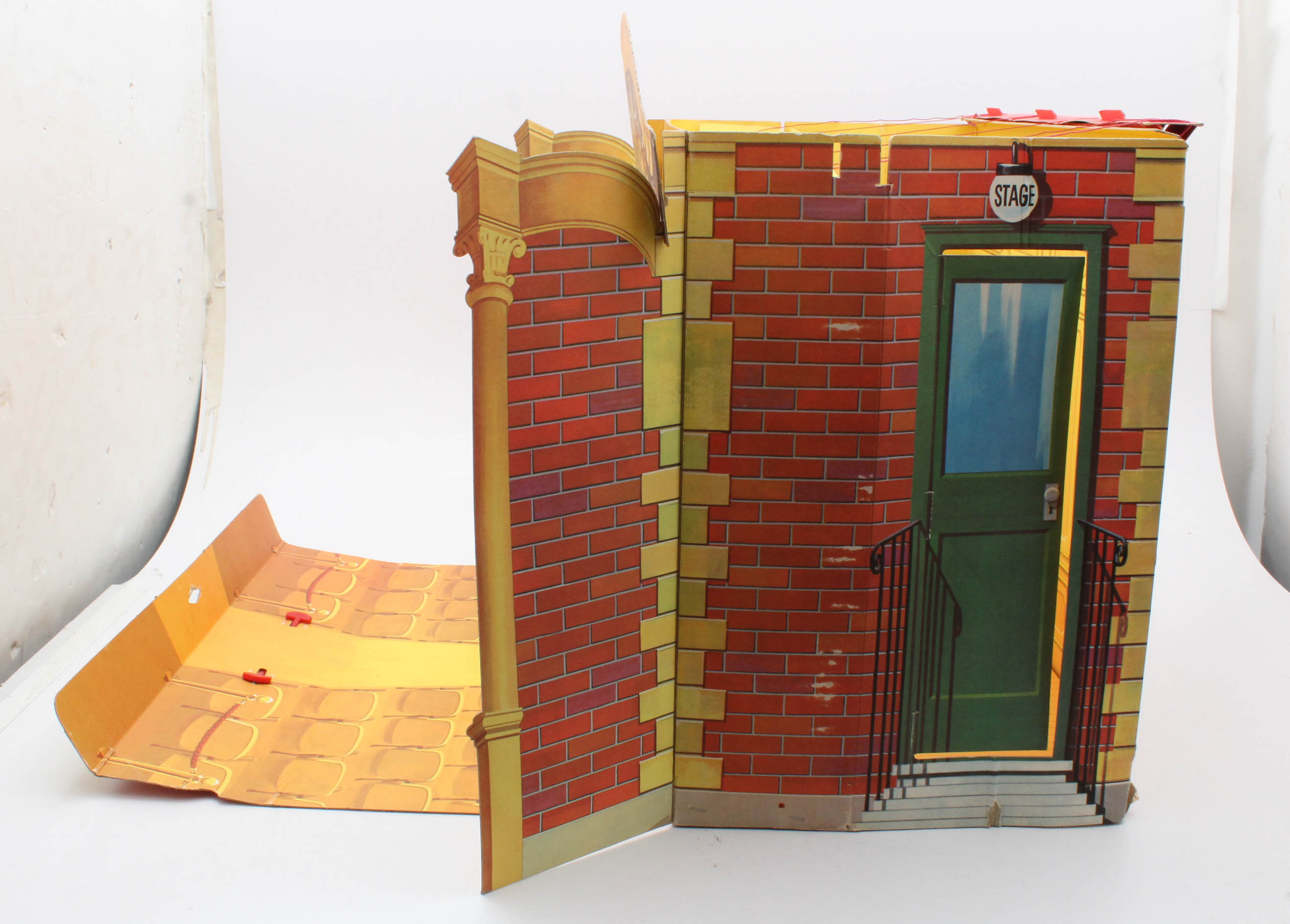 Vintage 1960s Barbie "Little Theatre" Play Set and Accessories