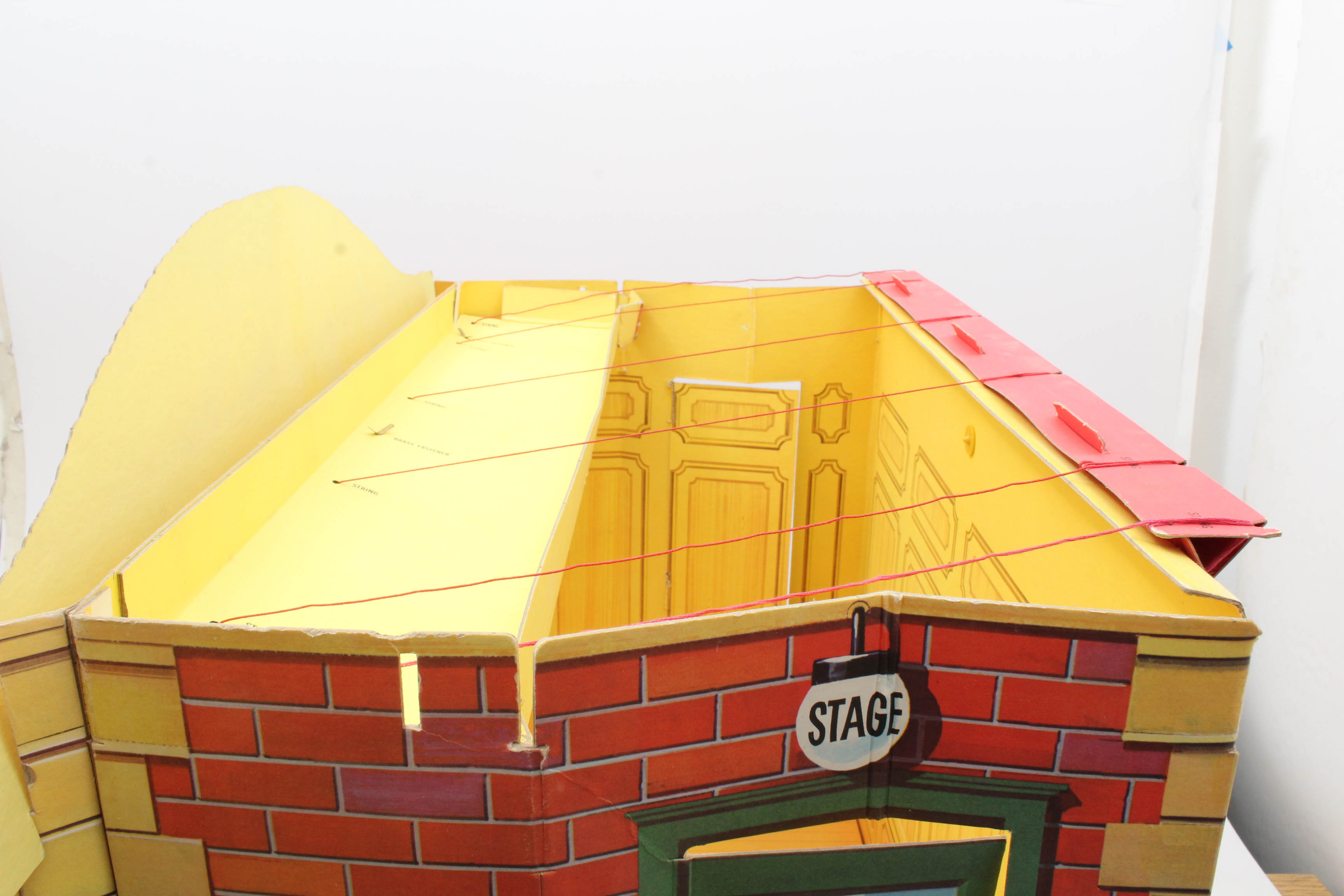 Vintage 1960s Barbie "Little Theatre" Play Set and Accessories