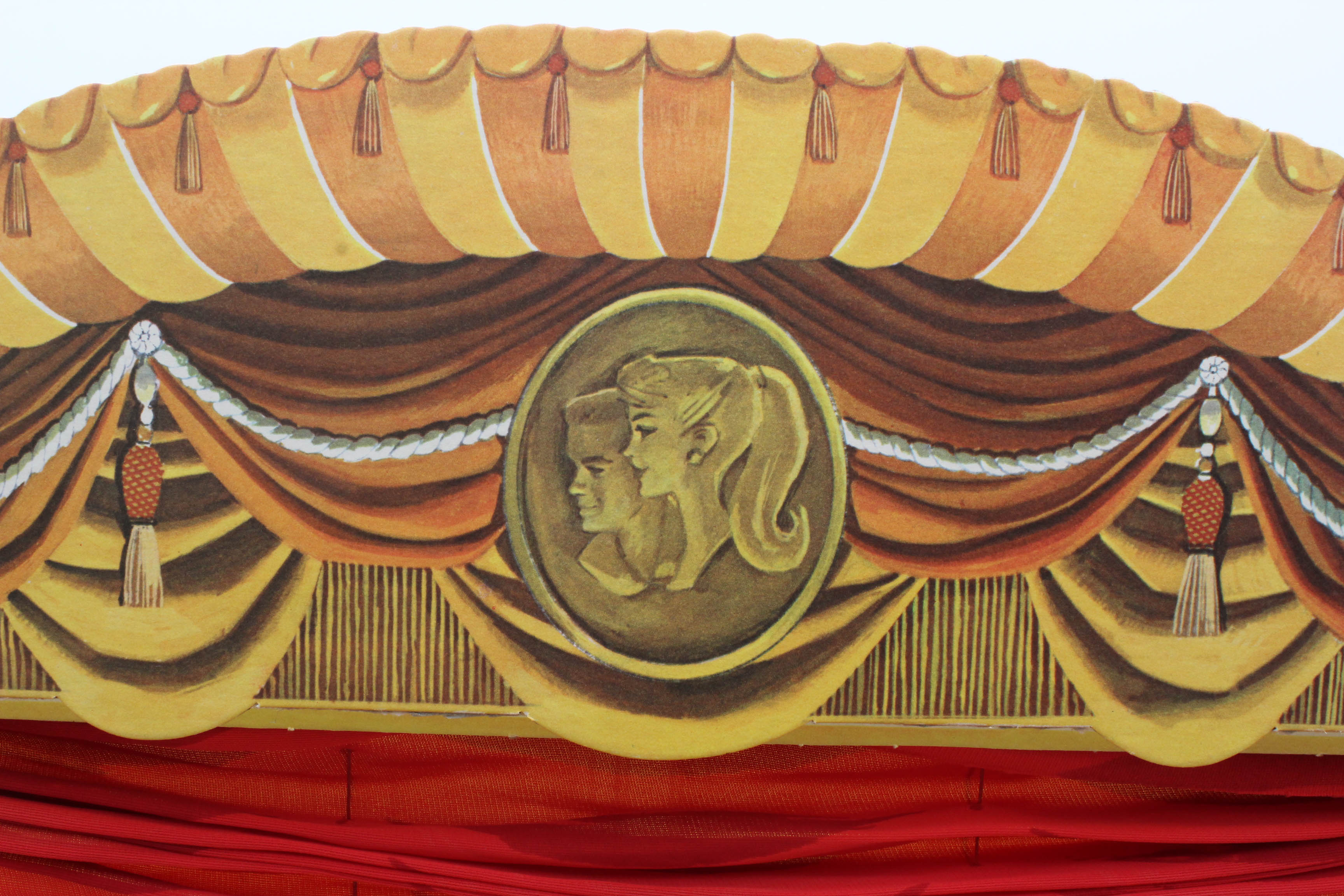 Vintage 1960s Barbie "Little Theatre" Play Set and Accessories