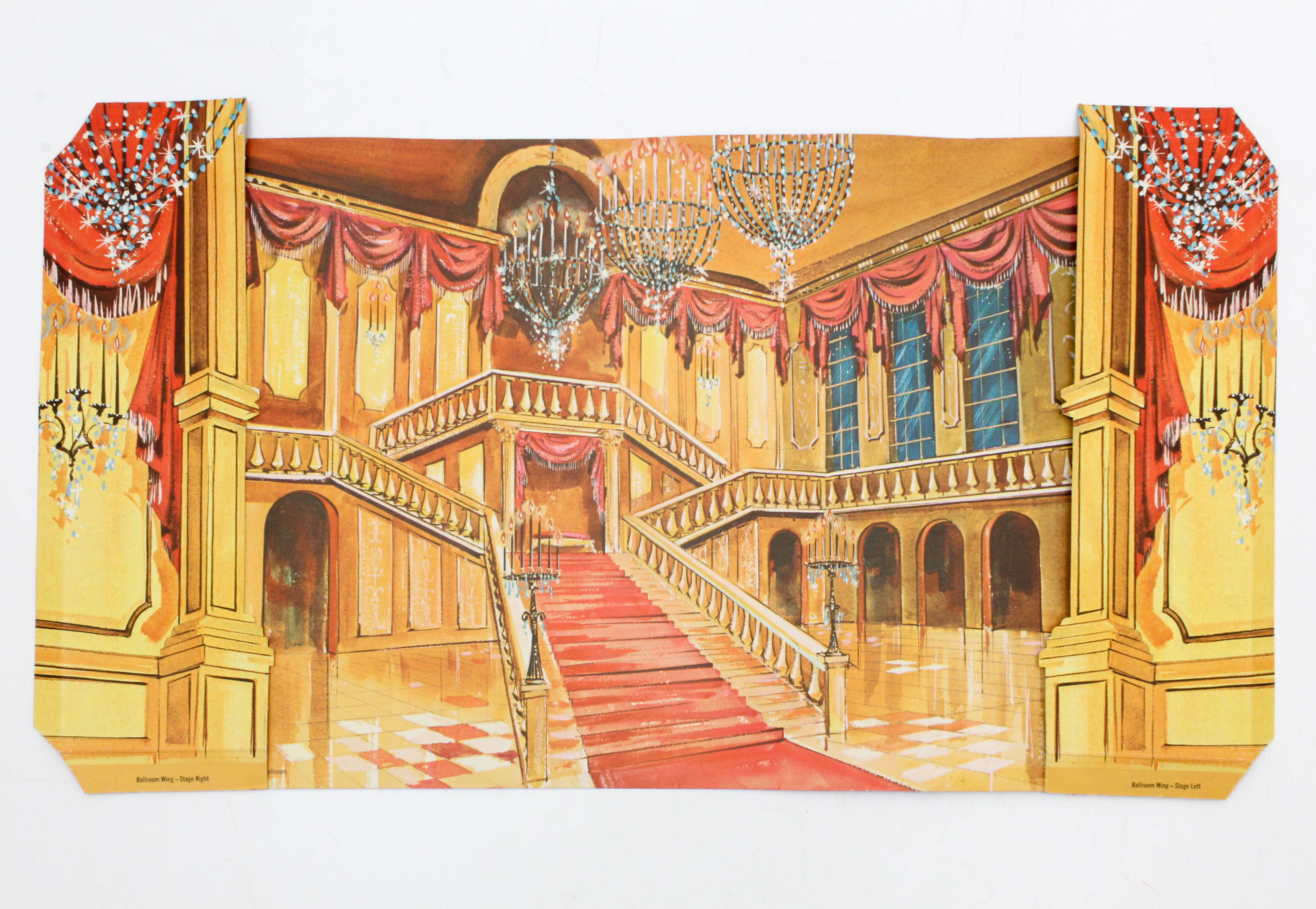 Vintage 1960s Barbie "Little Theatre" Play Set and Accessories